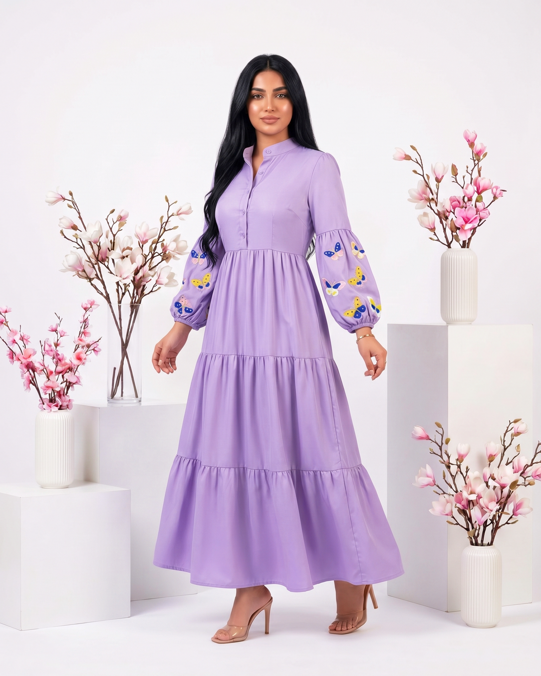 Fairuz Lavender Dress