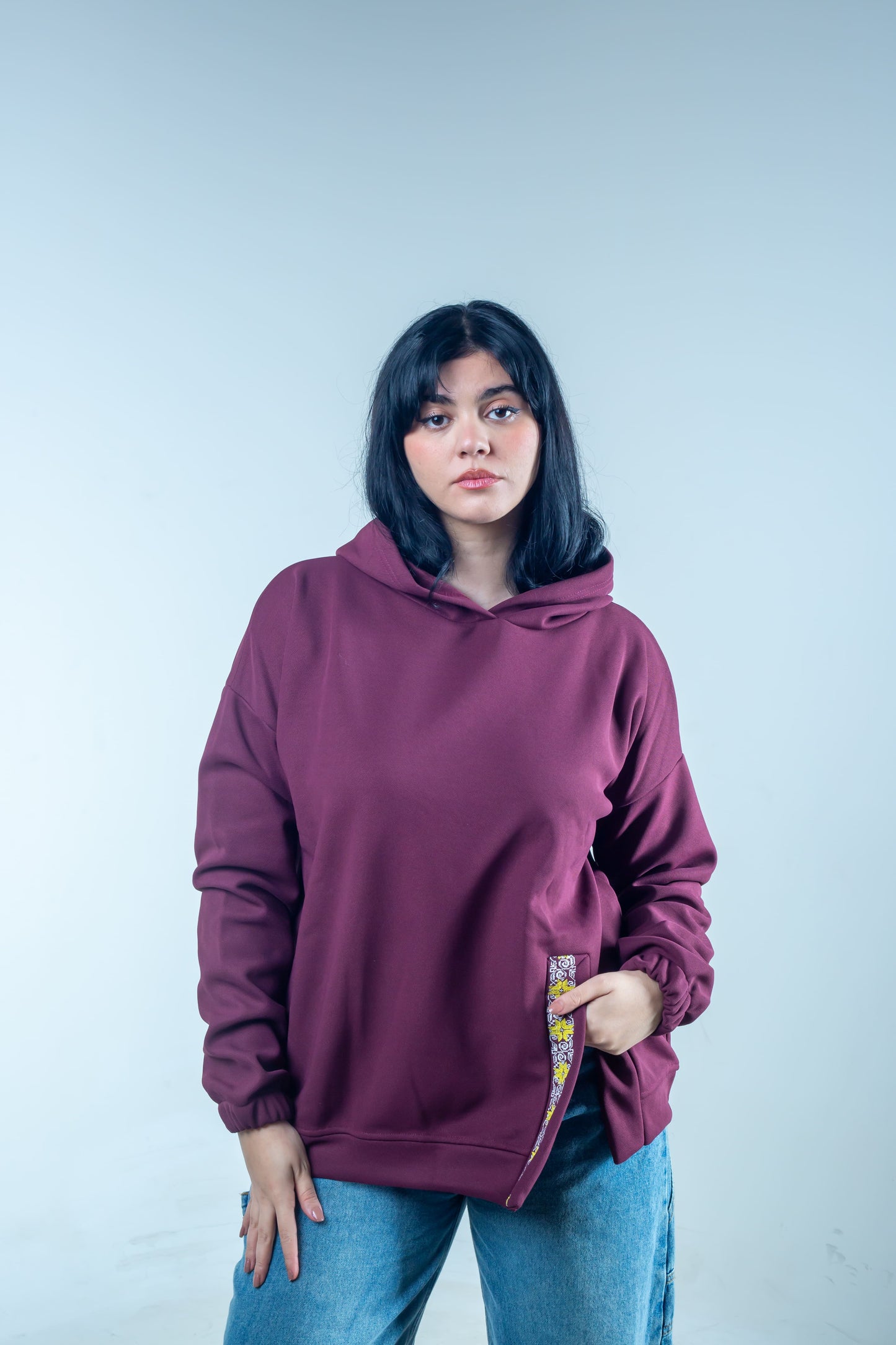 Hoodie Burgundy