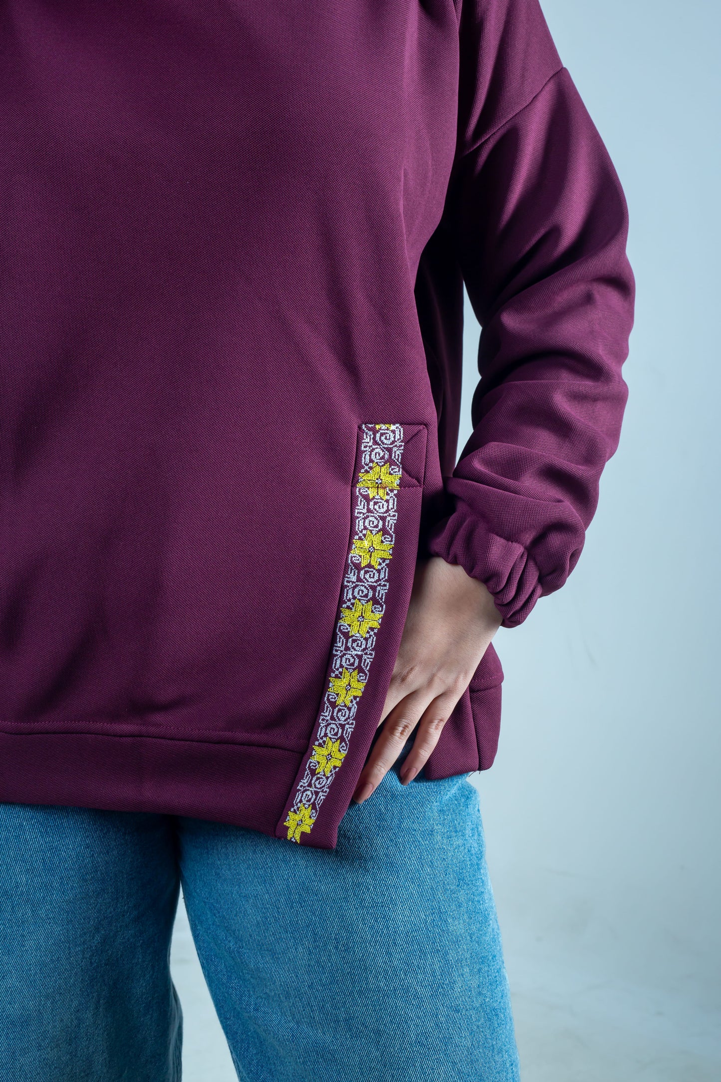 Hoodie Burgundy