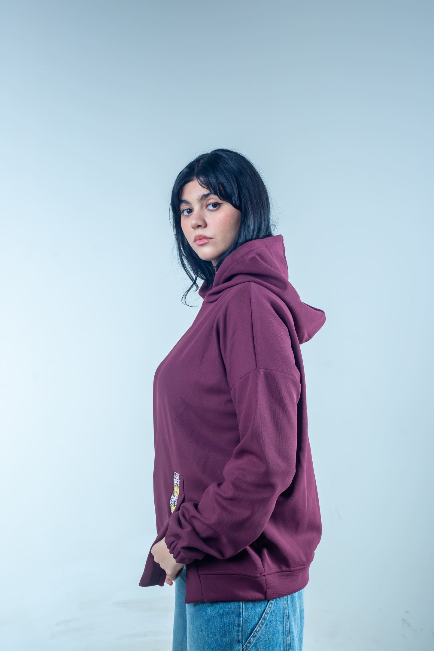Hoodie Burgundy