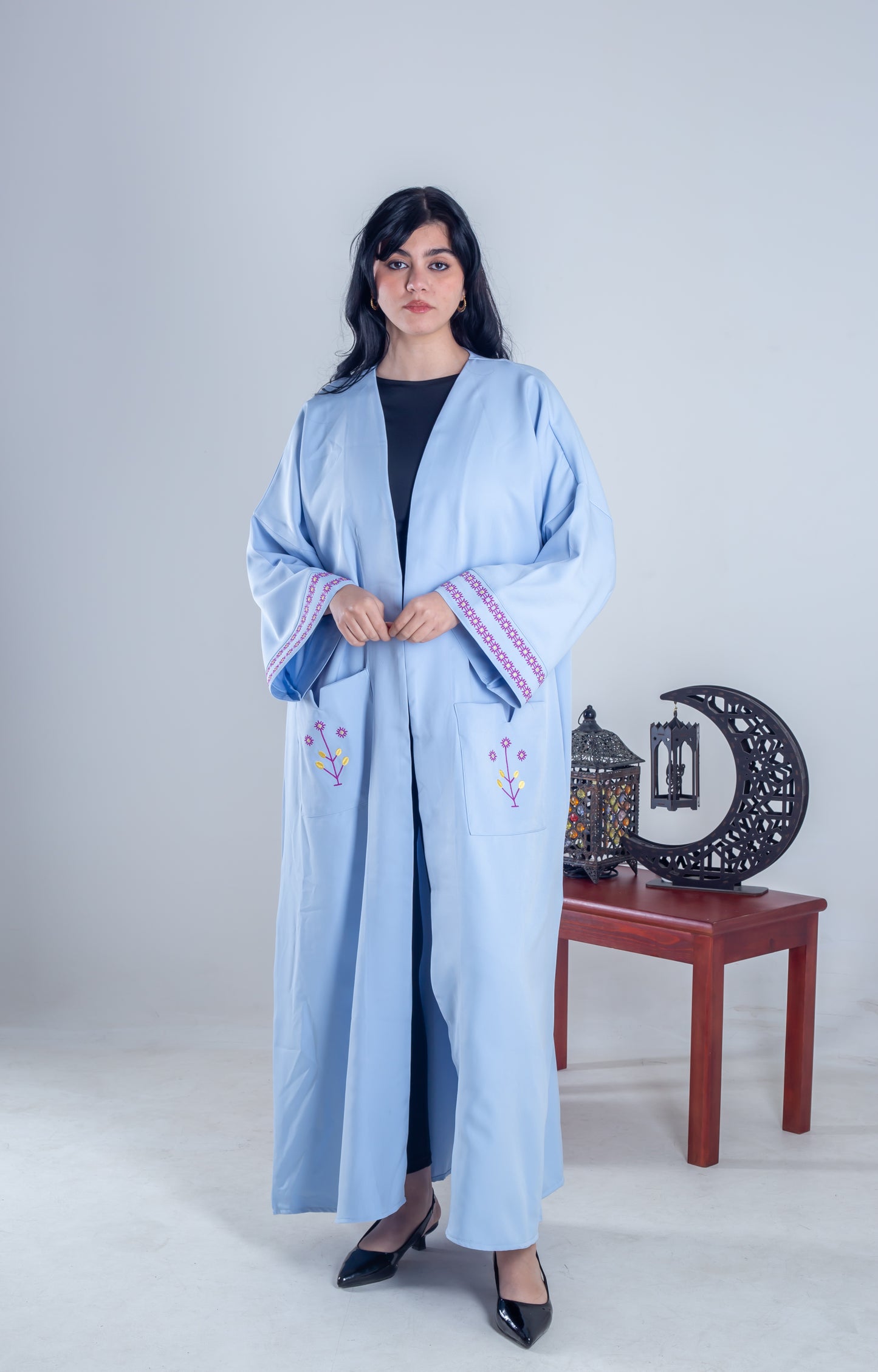 Kaftan baby blue