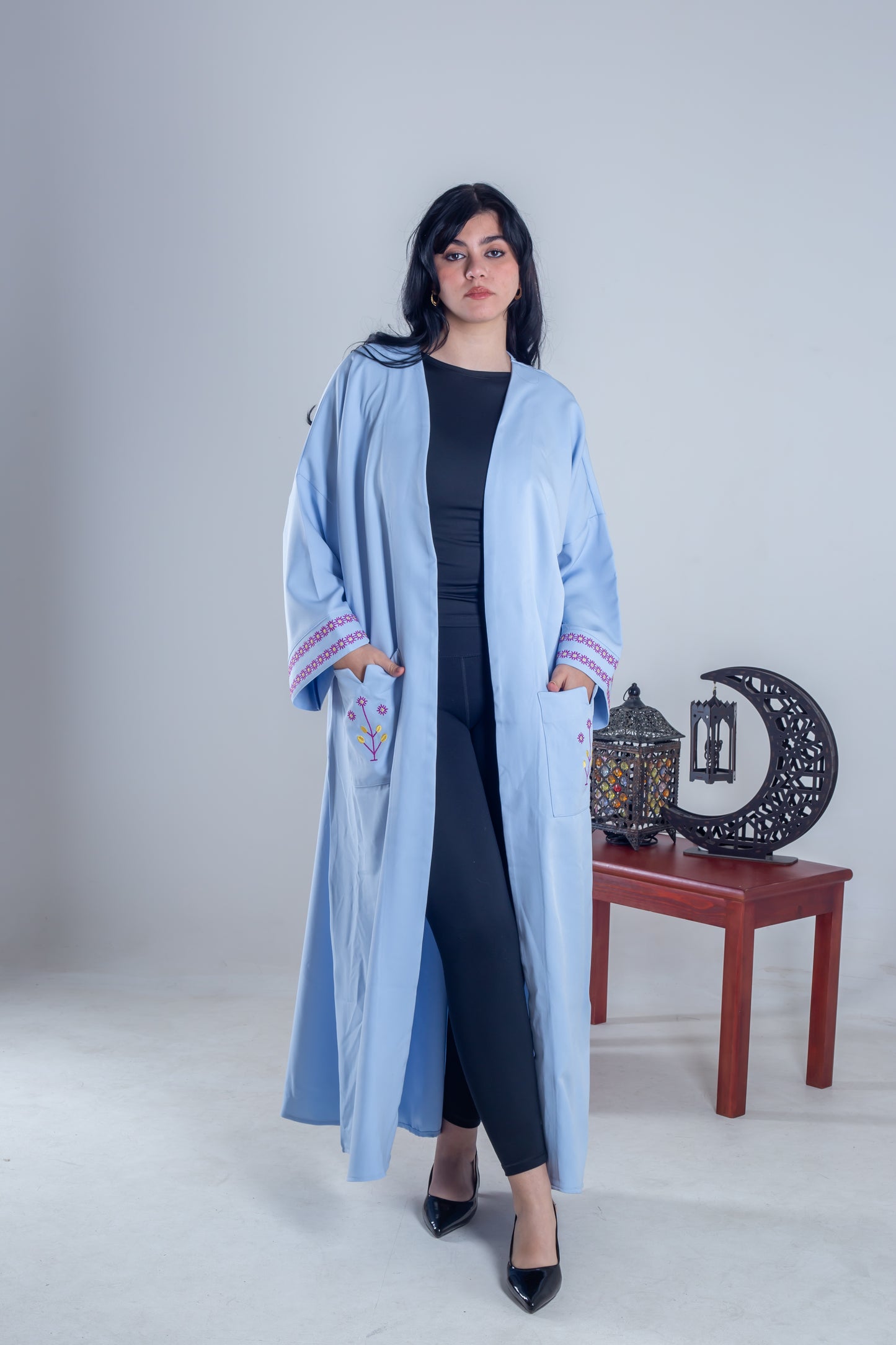 Kaftan baby blue