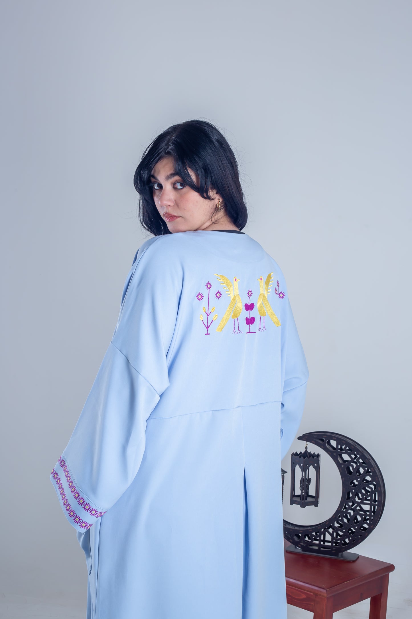 Kaftan baby blue