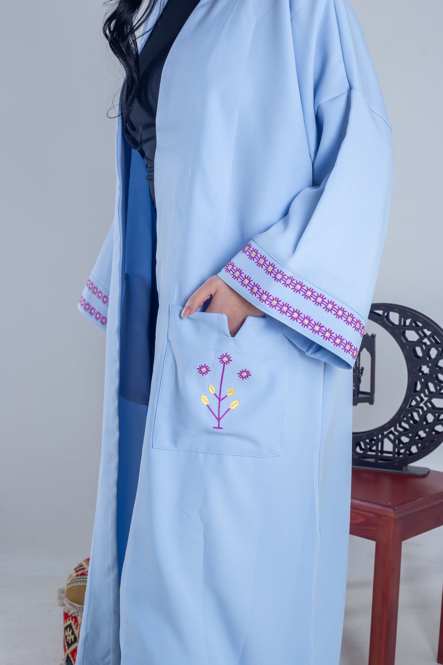 Kaftan baby blue
