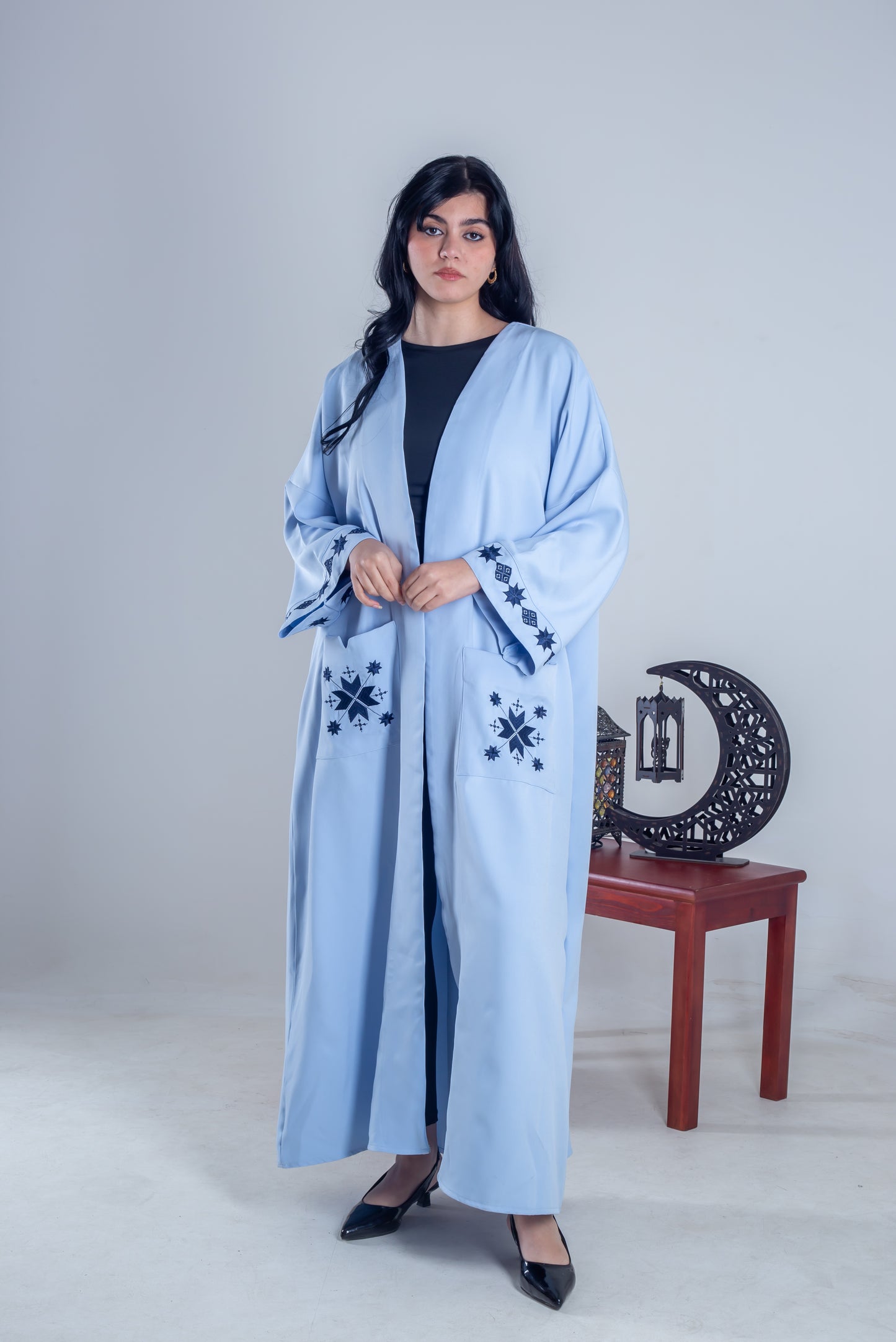 Kaftan baby blue