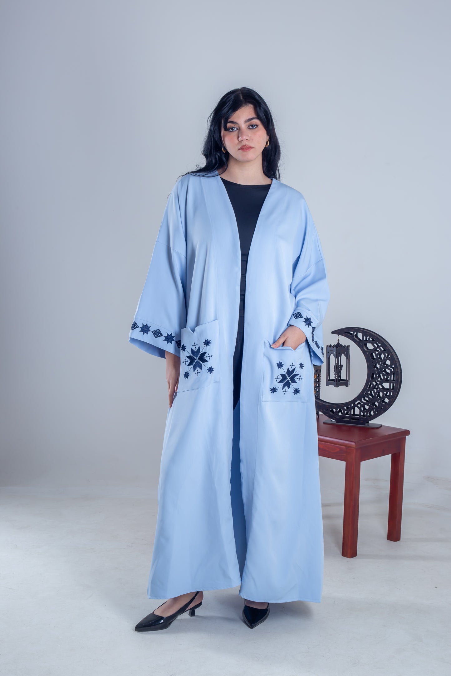 Kaftan baby blue