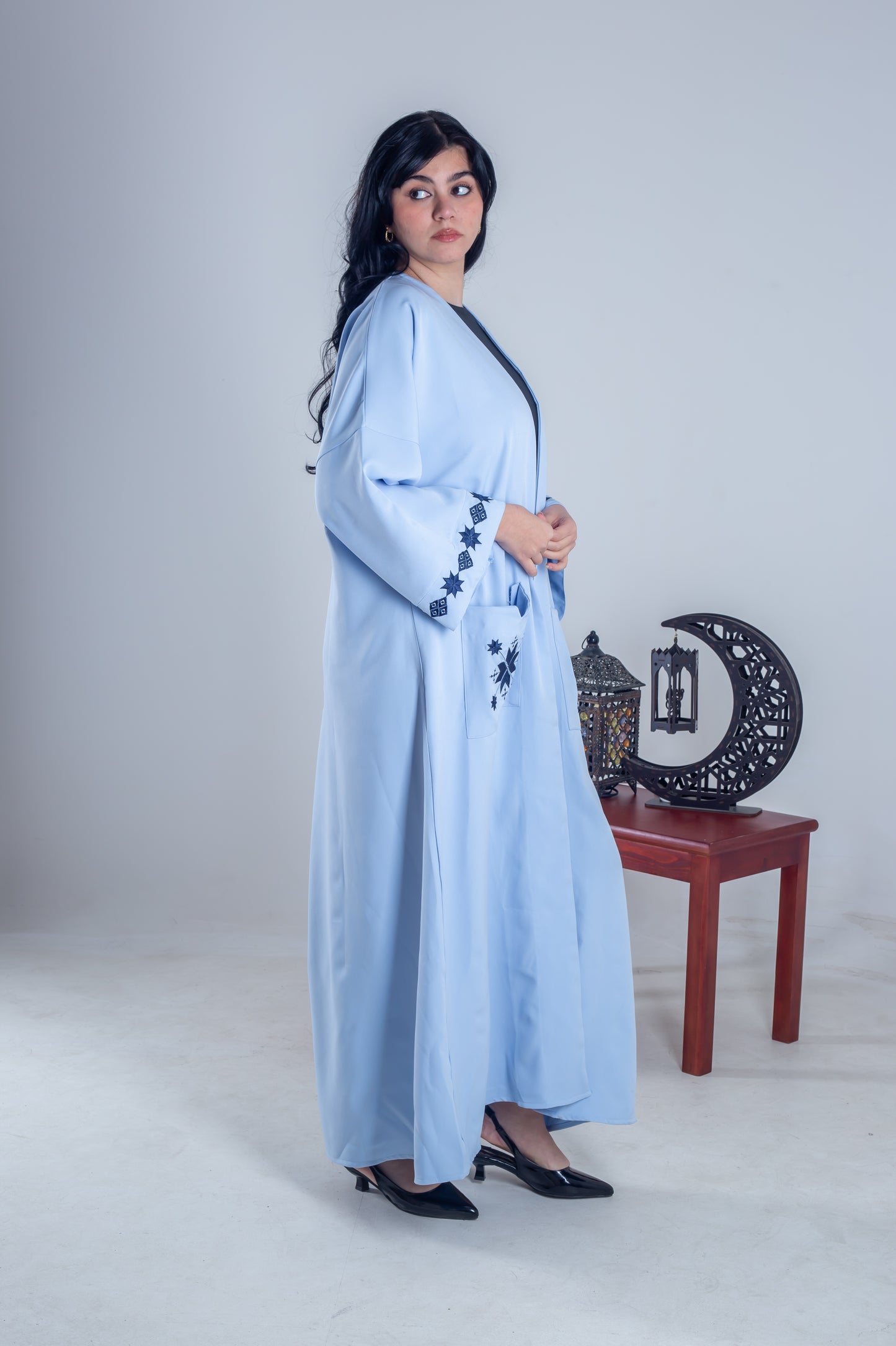 Kaftan baby blue