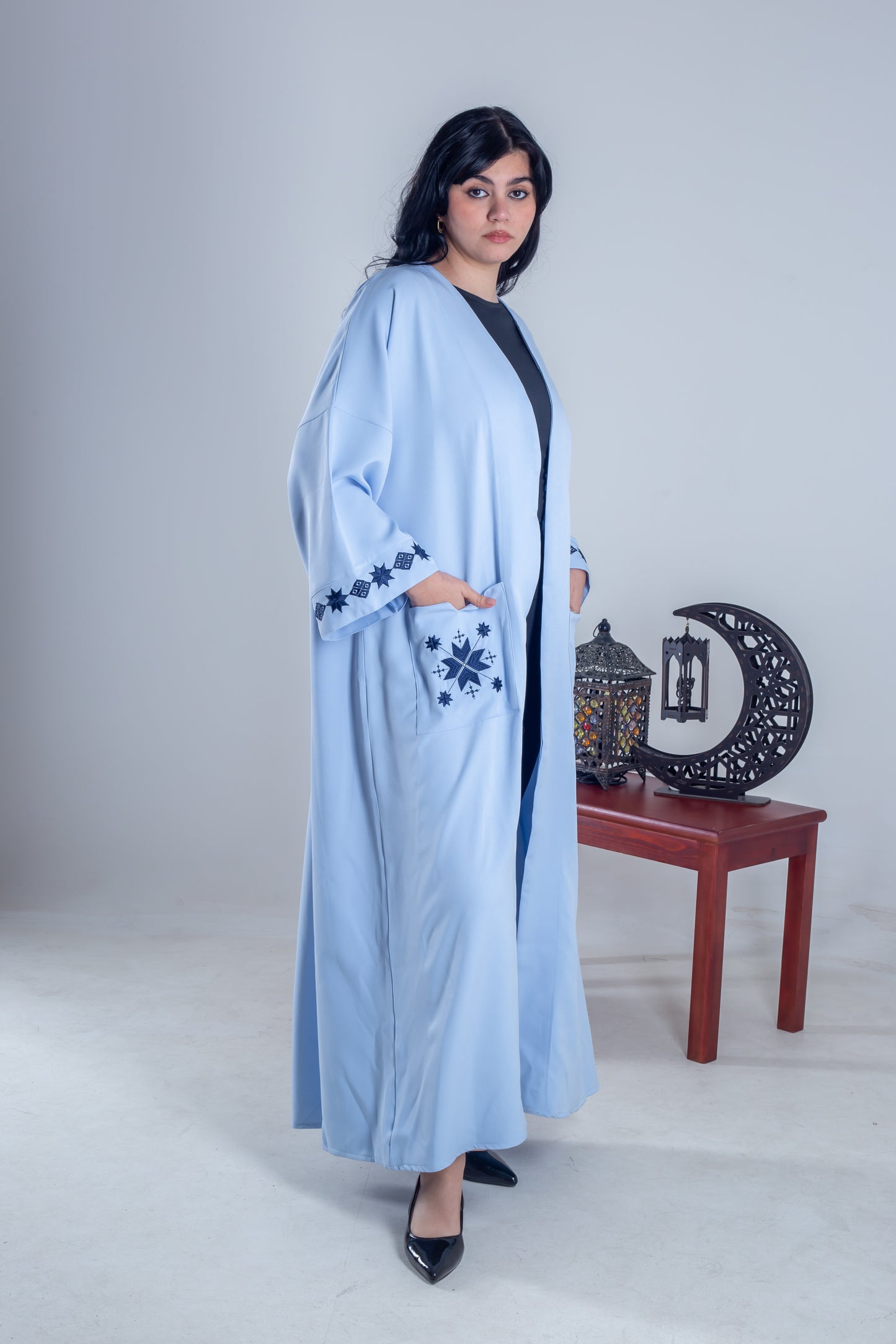 Kaftan baby blue