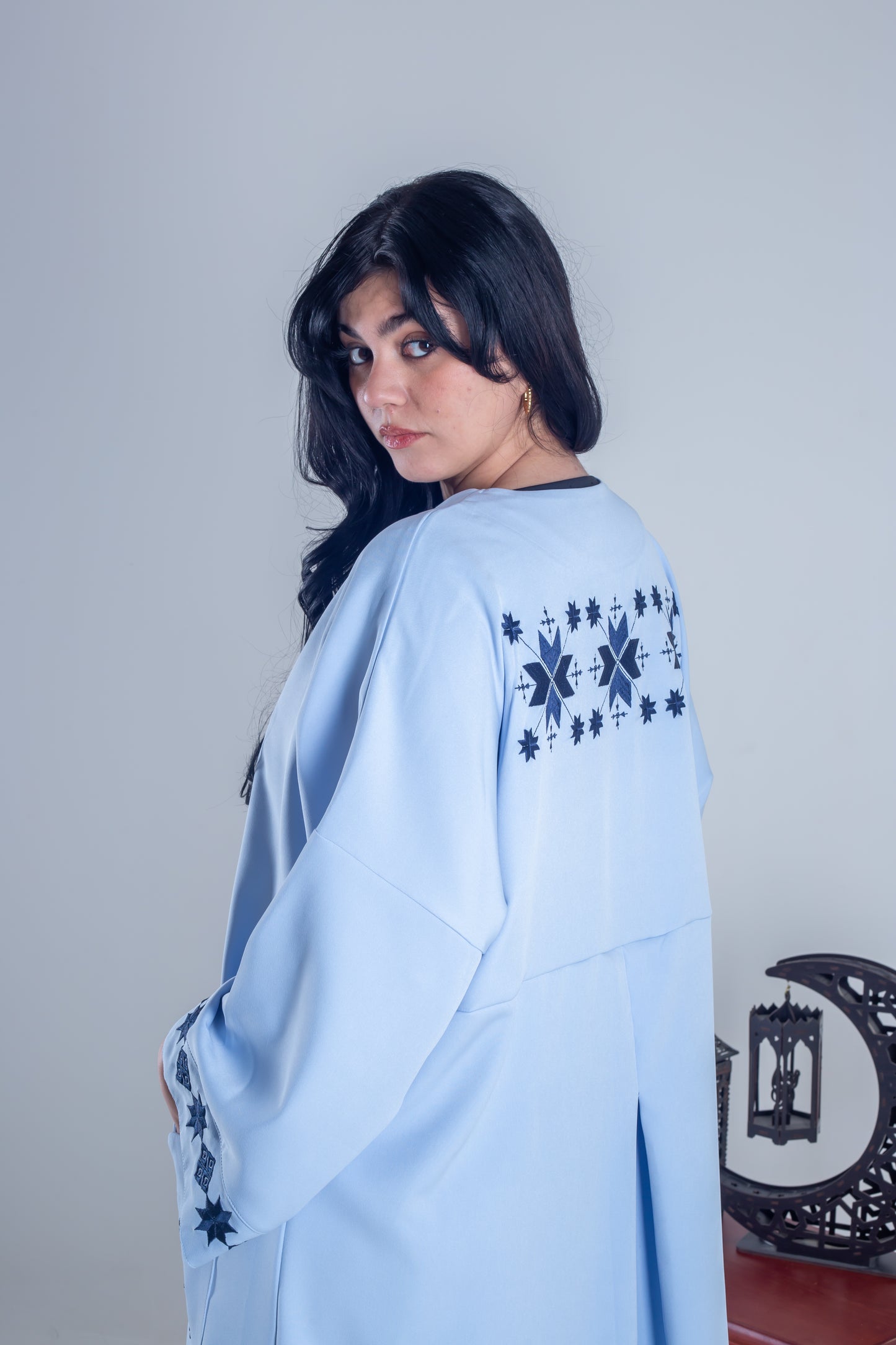 Kaftan baby blue