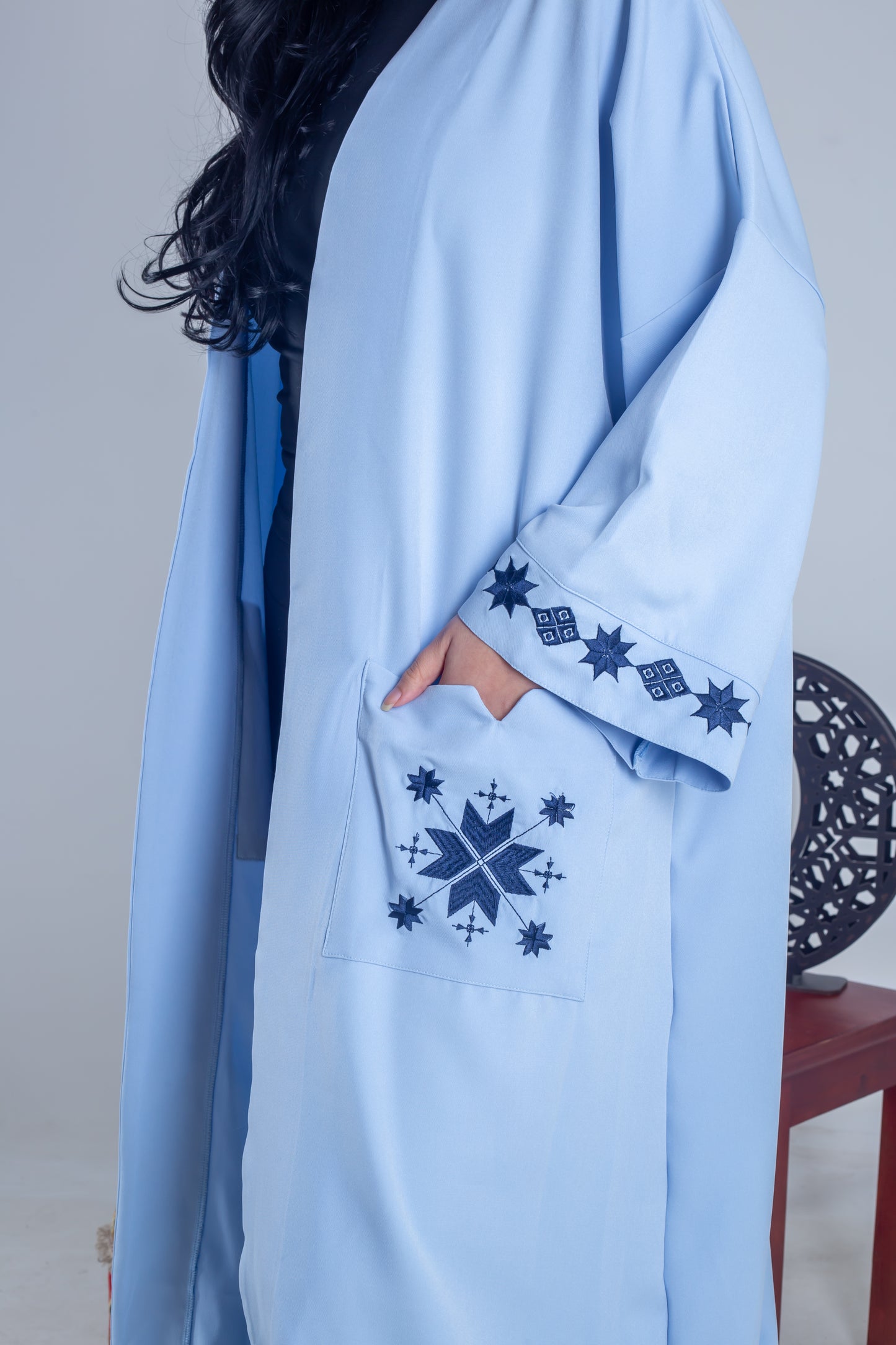 Kaftan baby blue