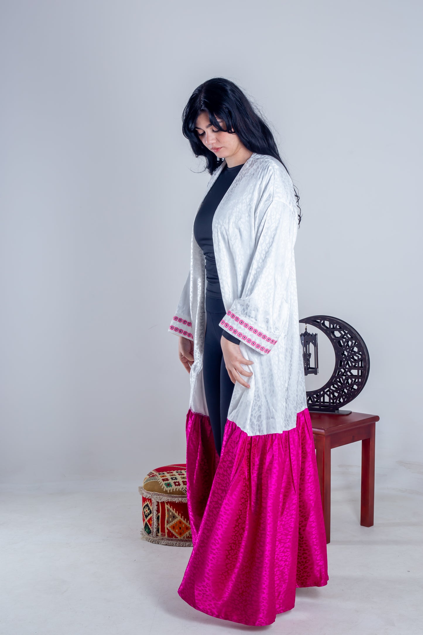 Kaftan white