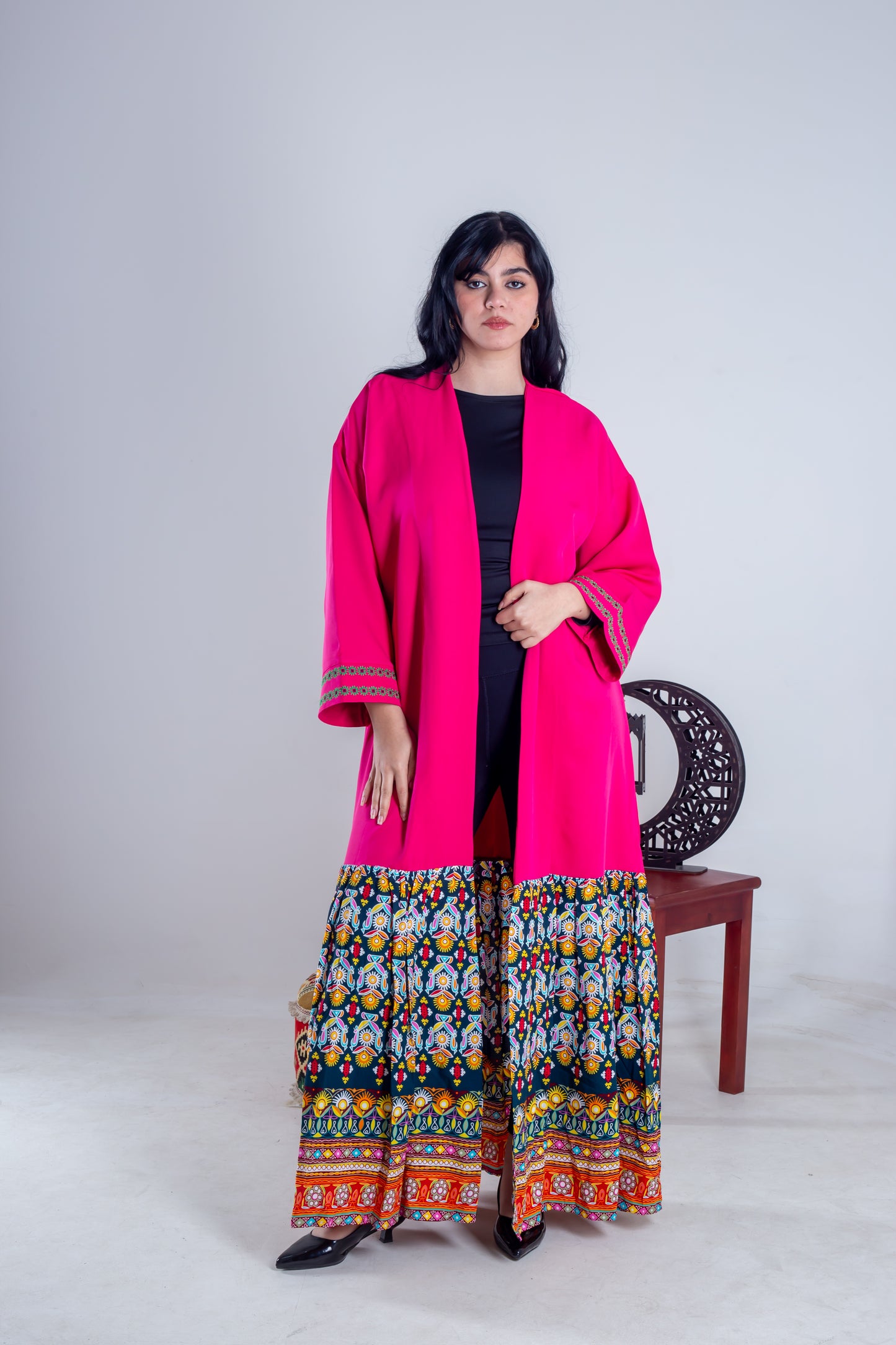 Kaftan fuchsia