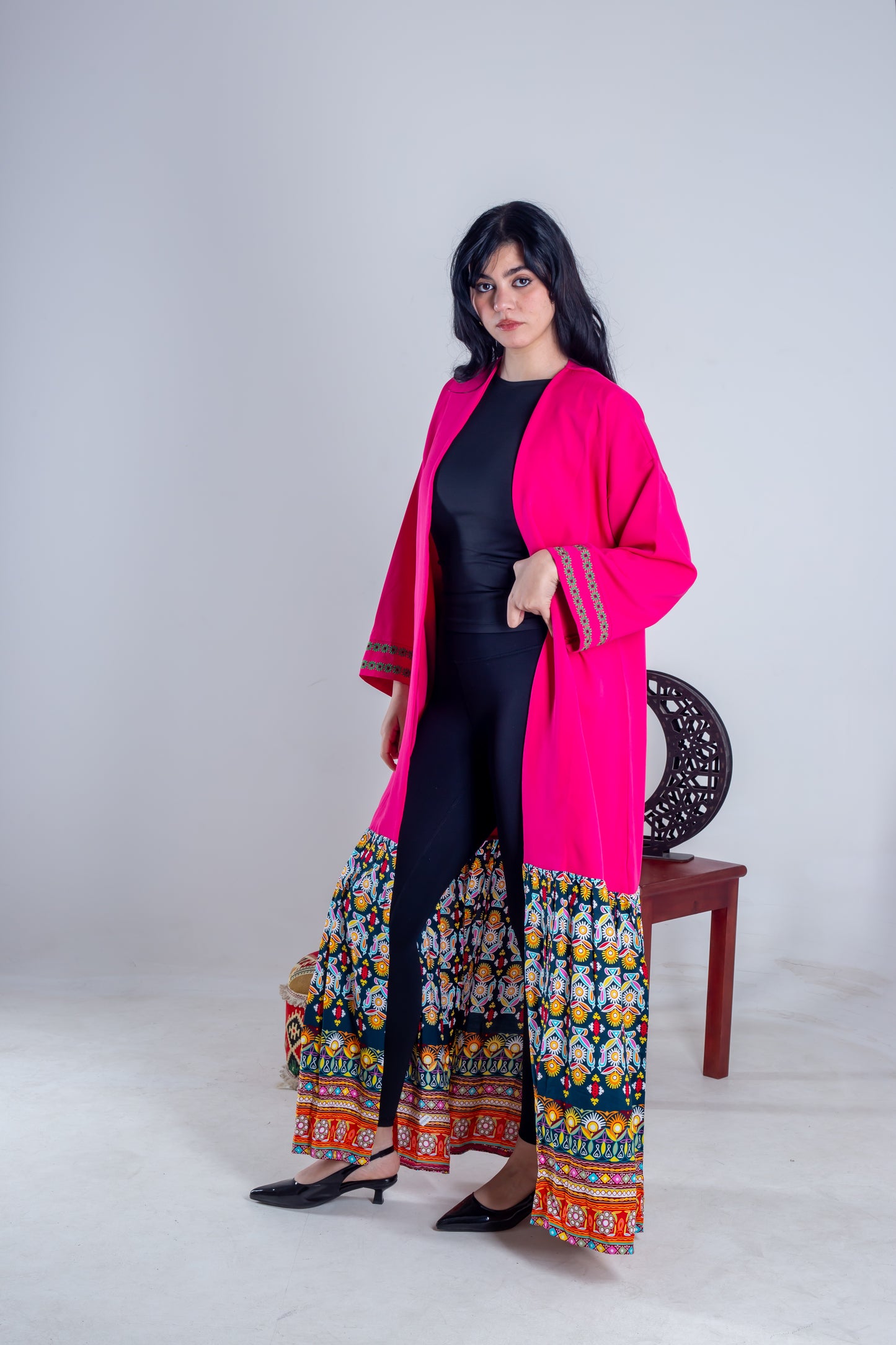 Kaftan fuchsia