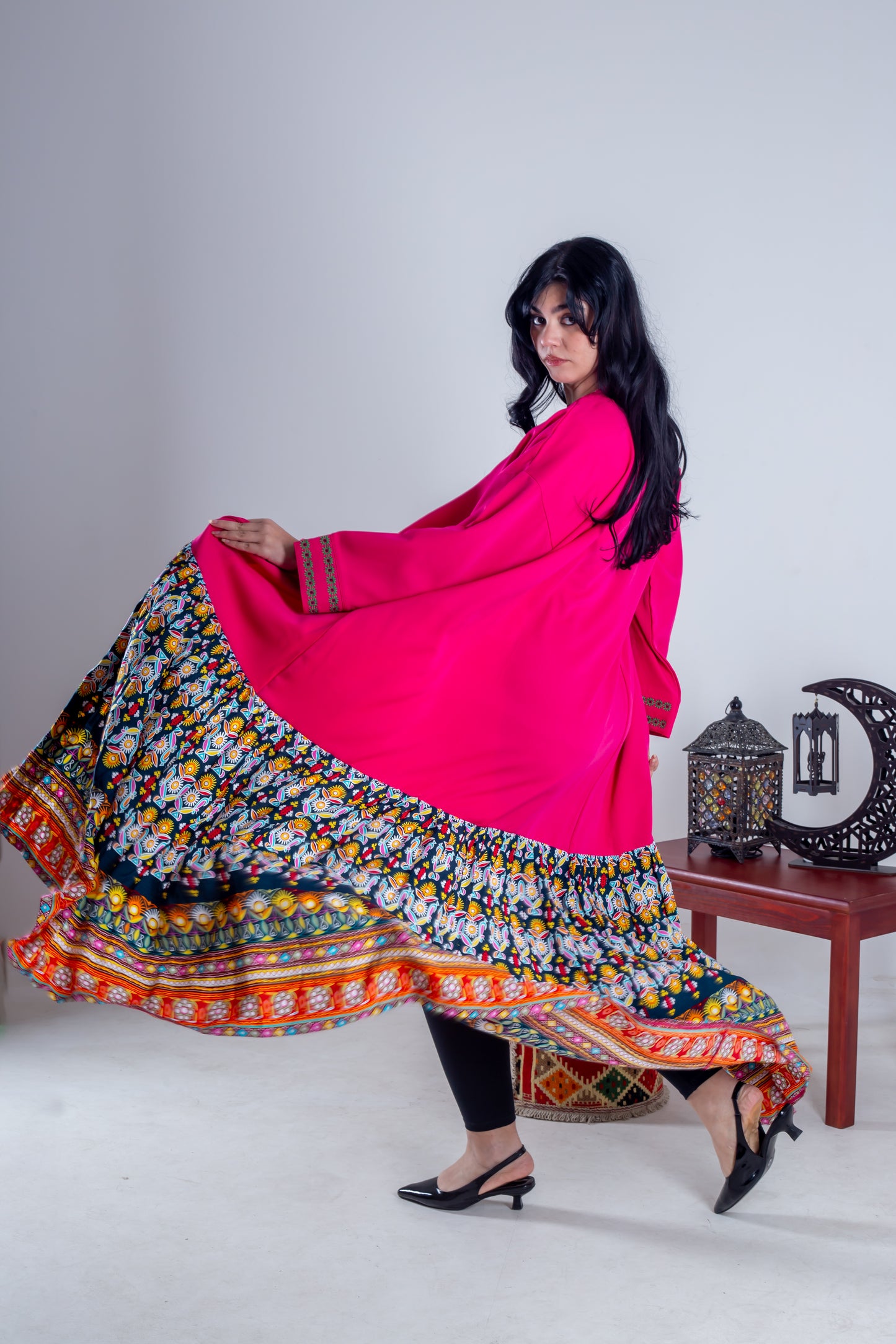 Kaftan fuchsia