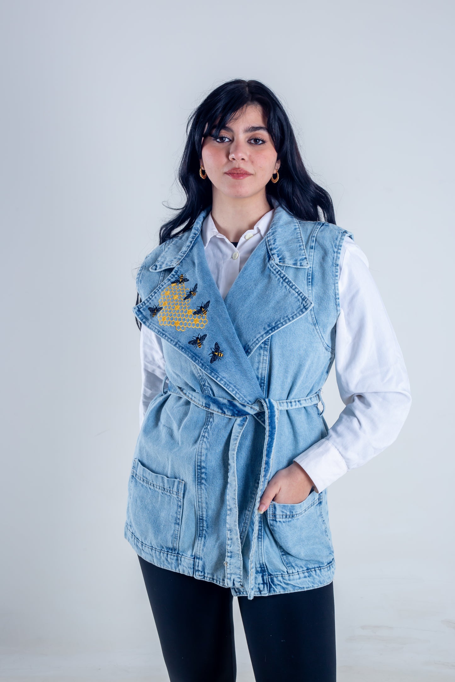 Jeans vest bee