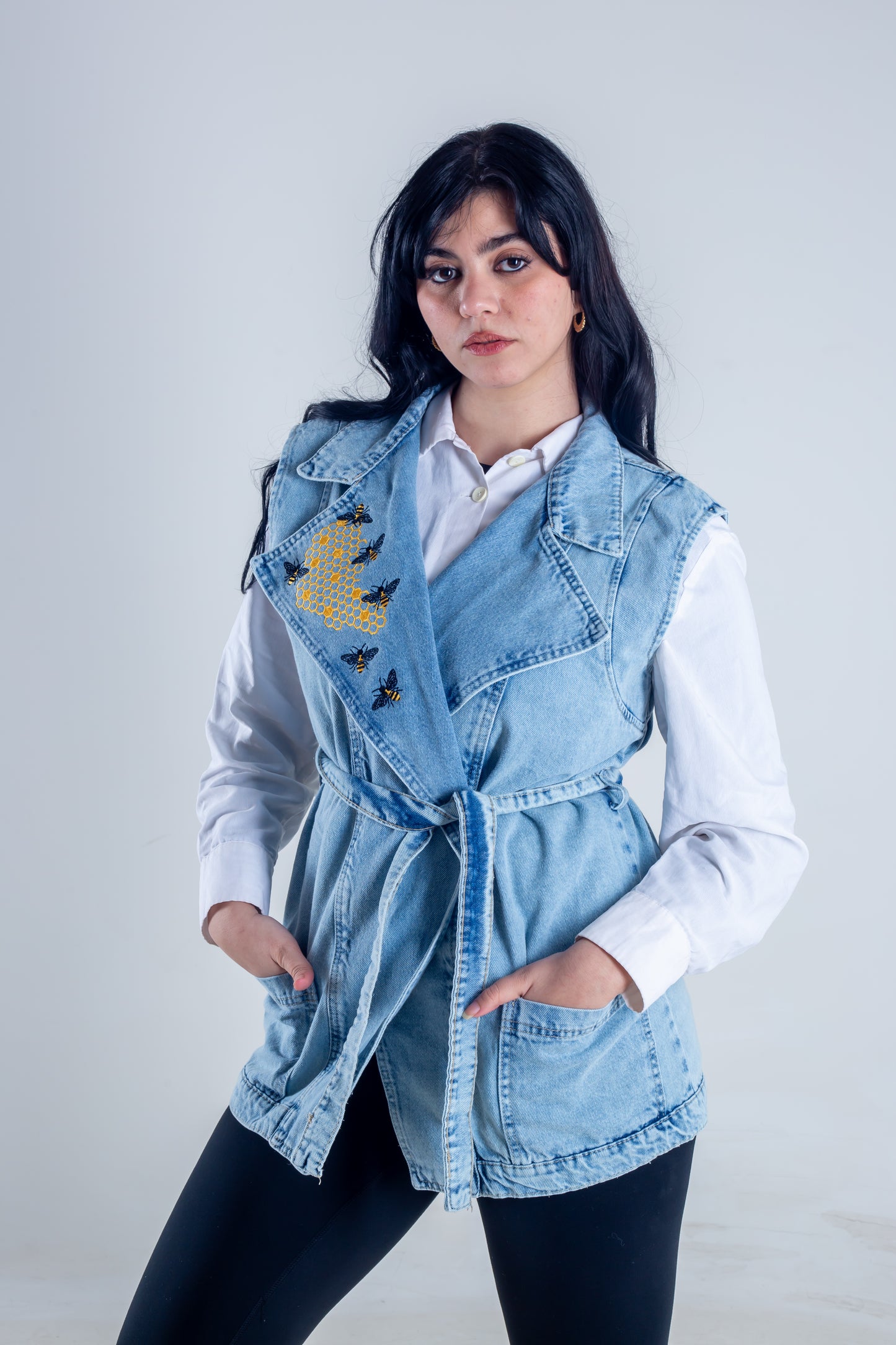 Jeans vest bee