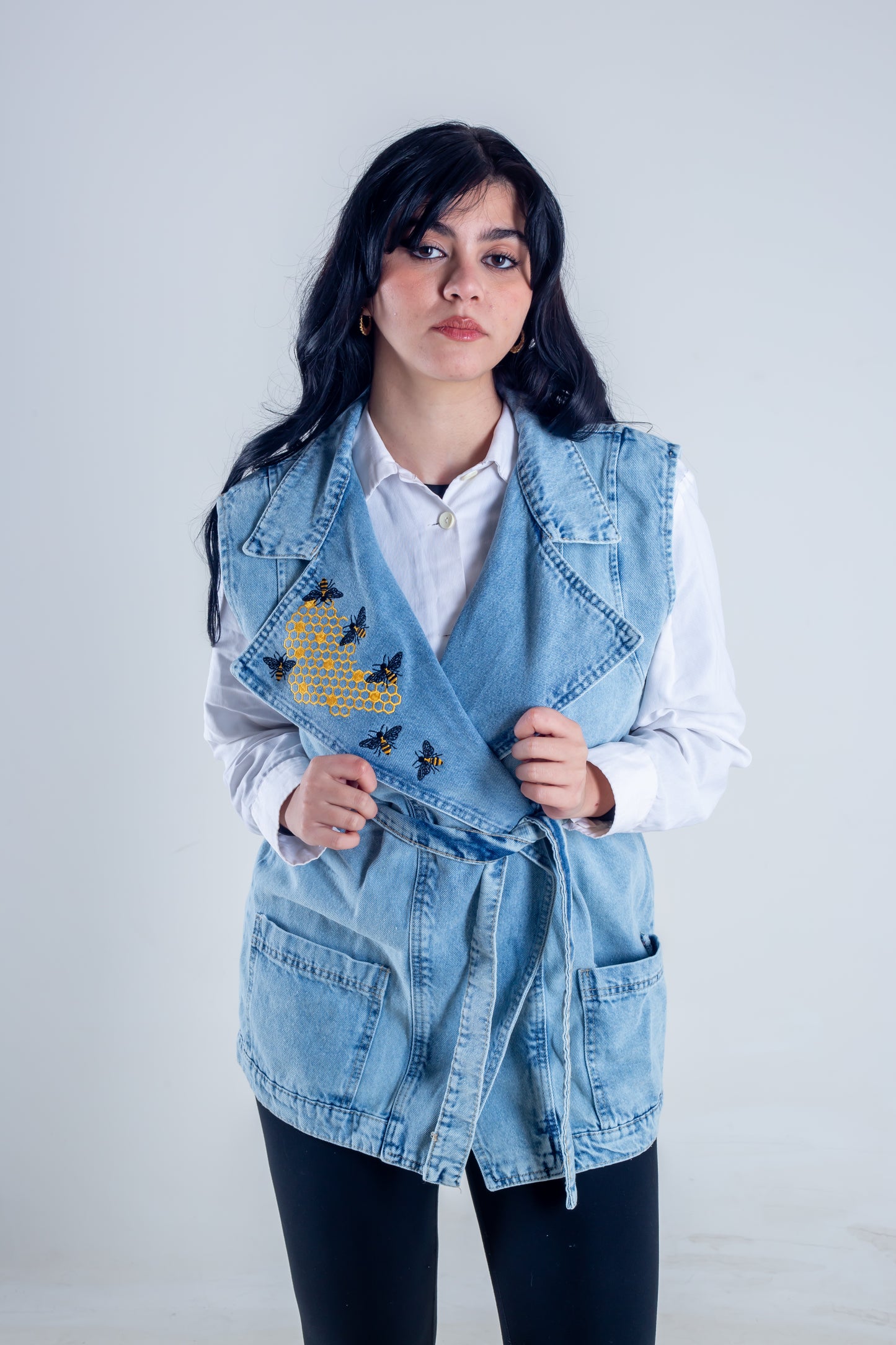 Jeans vest bee