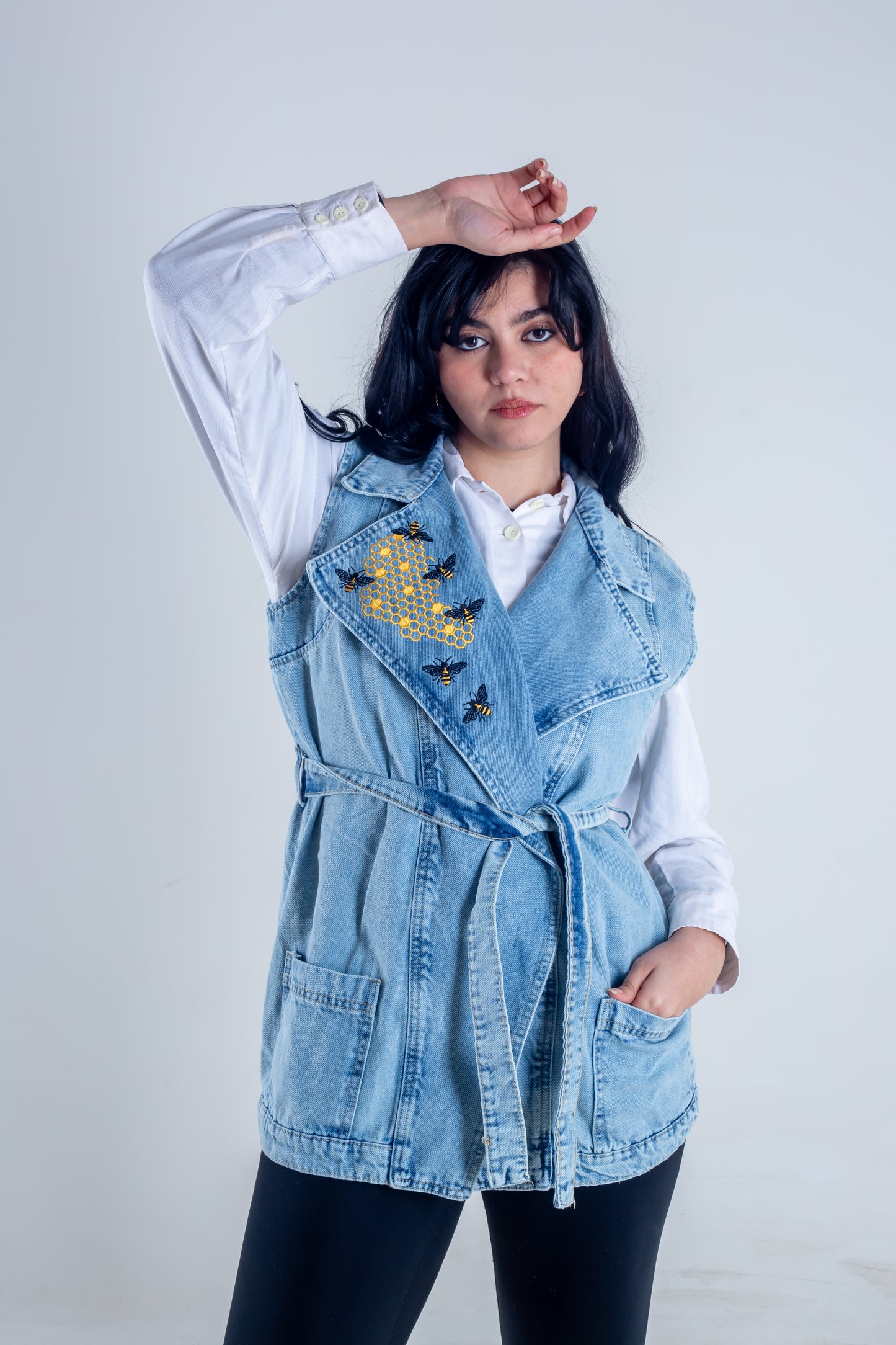 Jeans vest bee