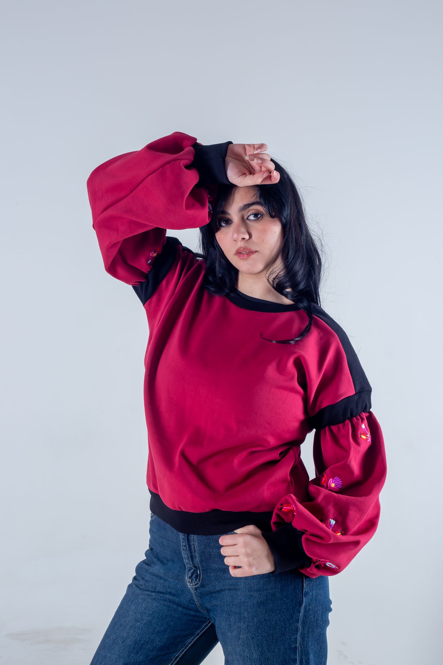 sweatshirt fuchsia