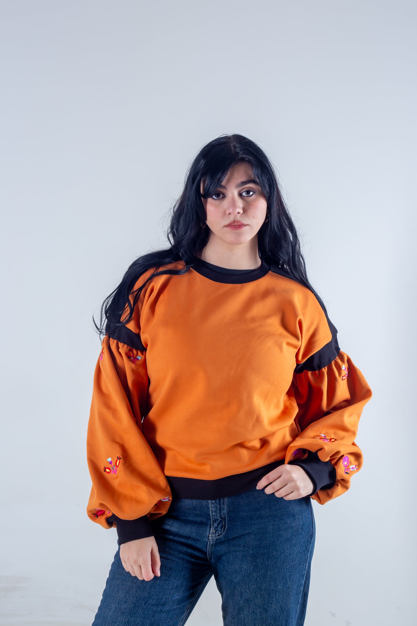 Sweatshirt orange