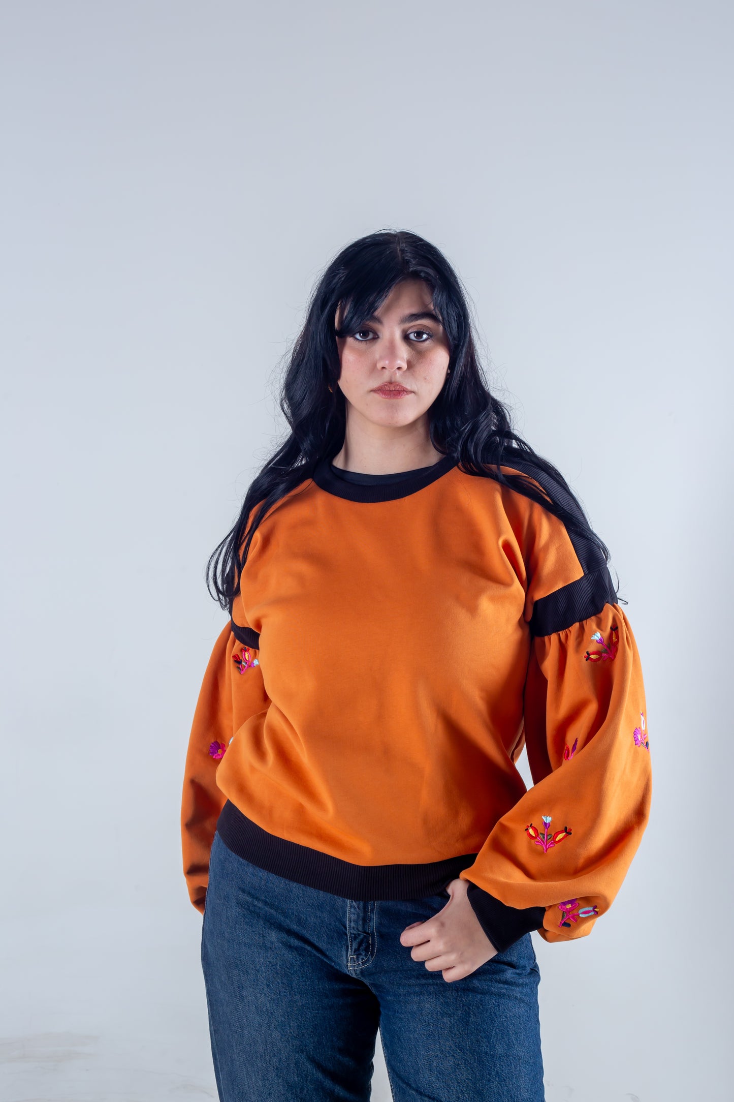 Sweatshirt orange