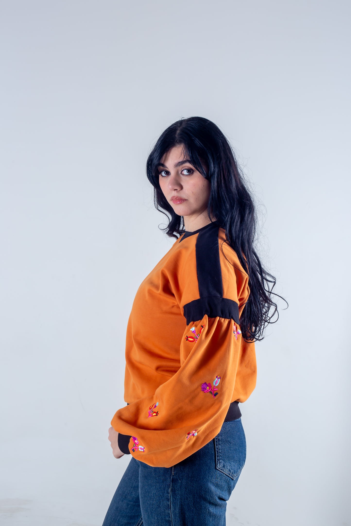 Sweatshirt orange