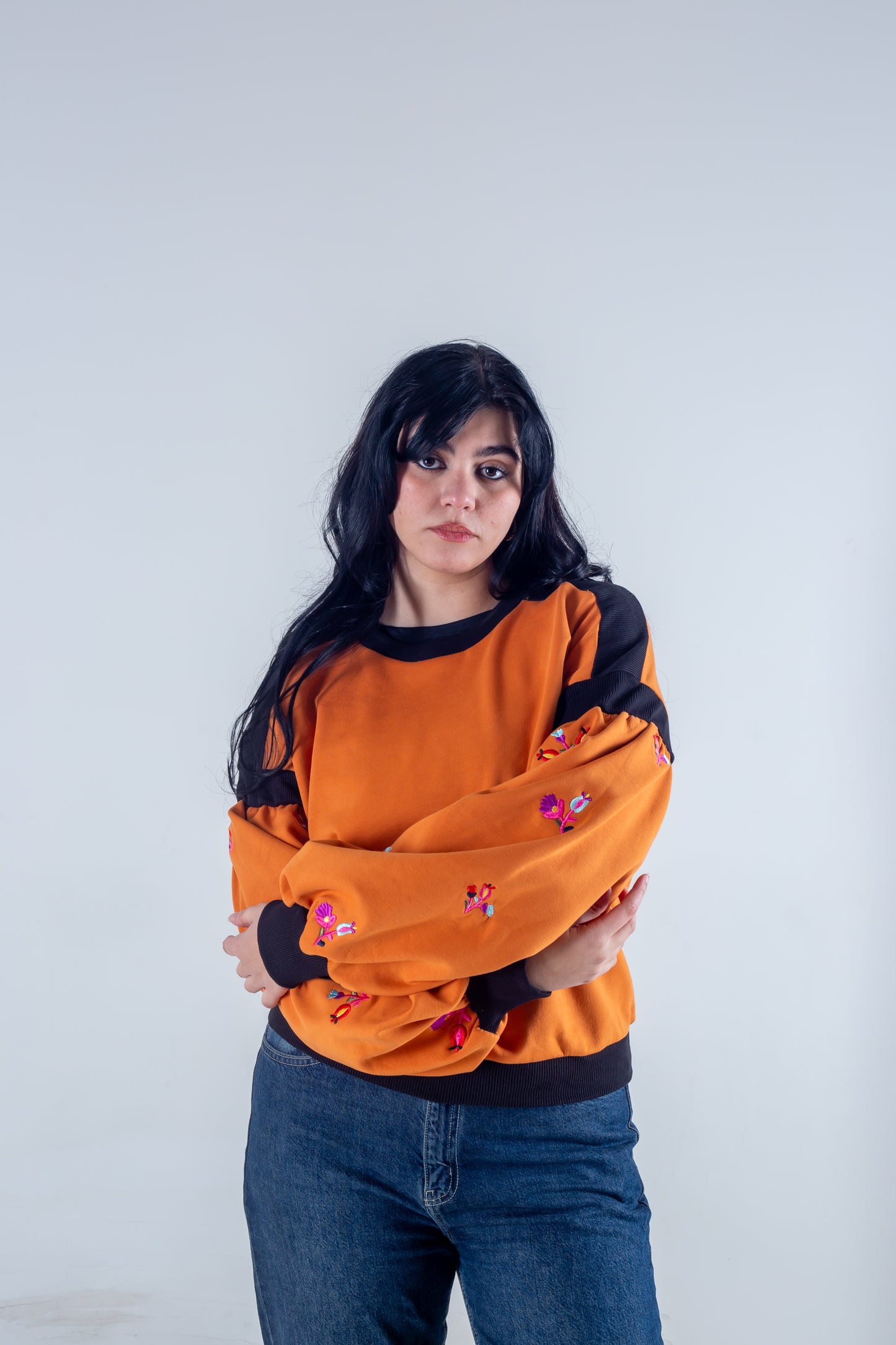 Sweatshirt orange