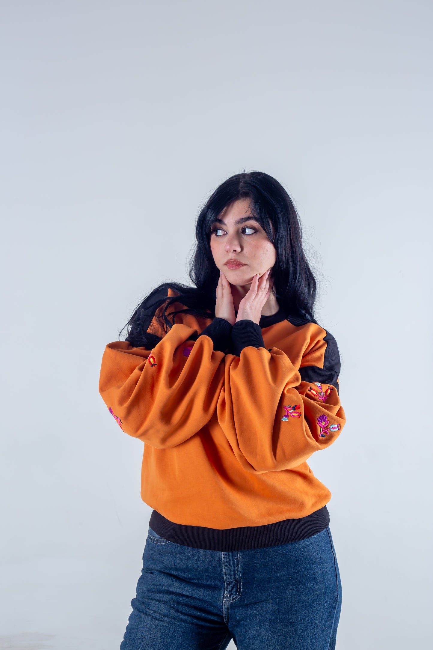 Sweatshirt orange