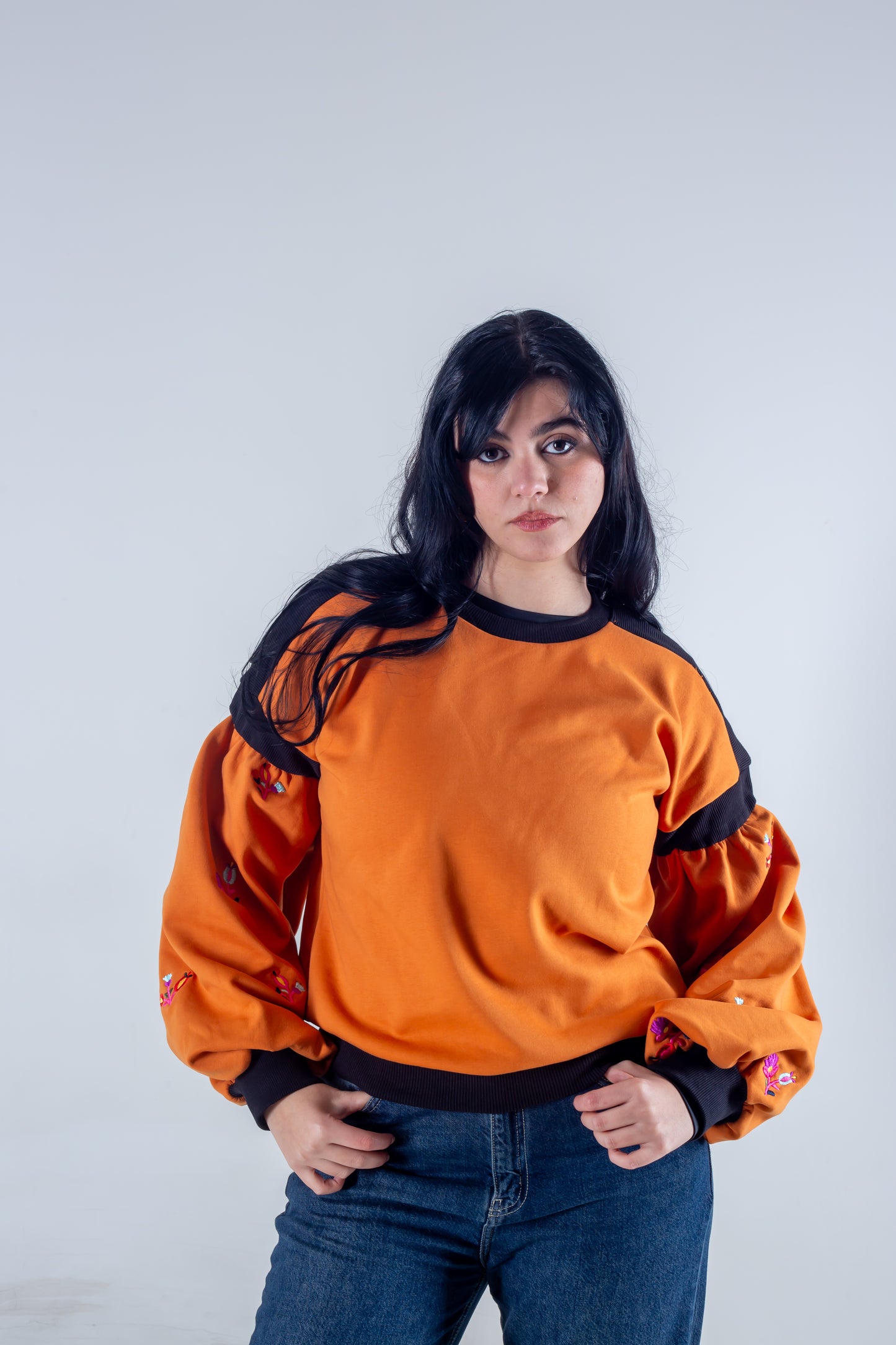 Sweatshirt orange