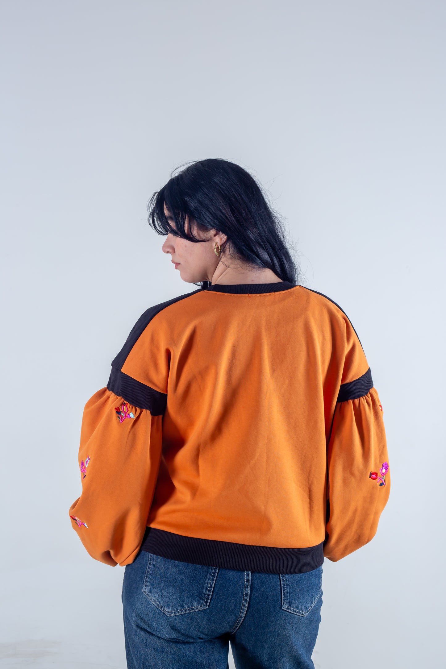 Sweatshirt orange