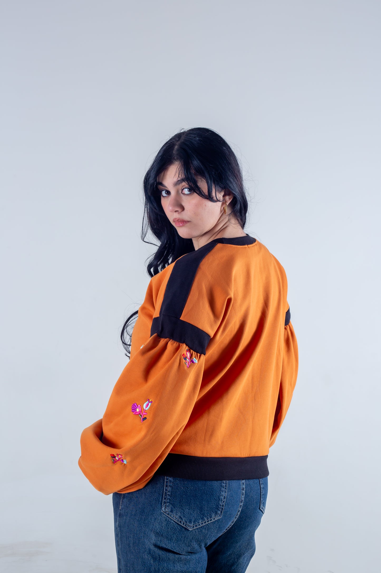 Sweatshirt orange