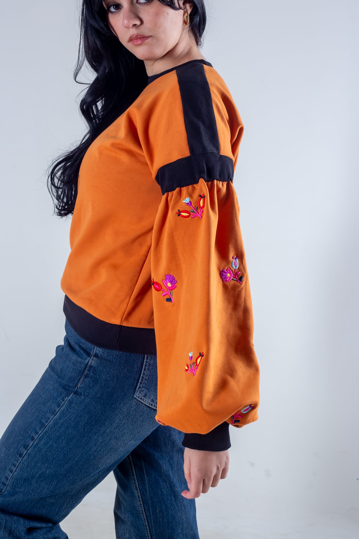 Sweatshirt orange
