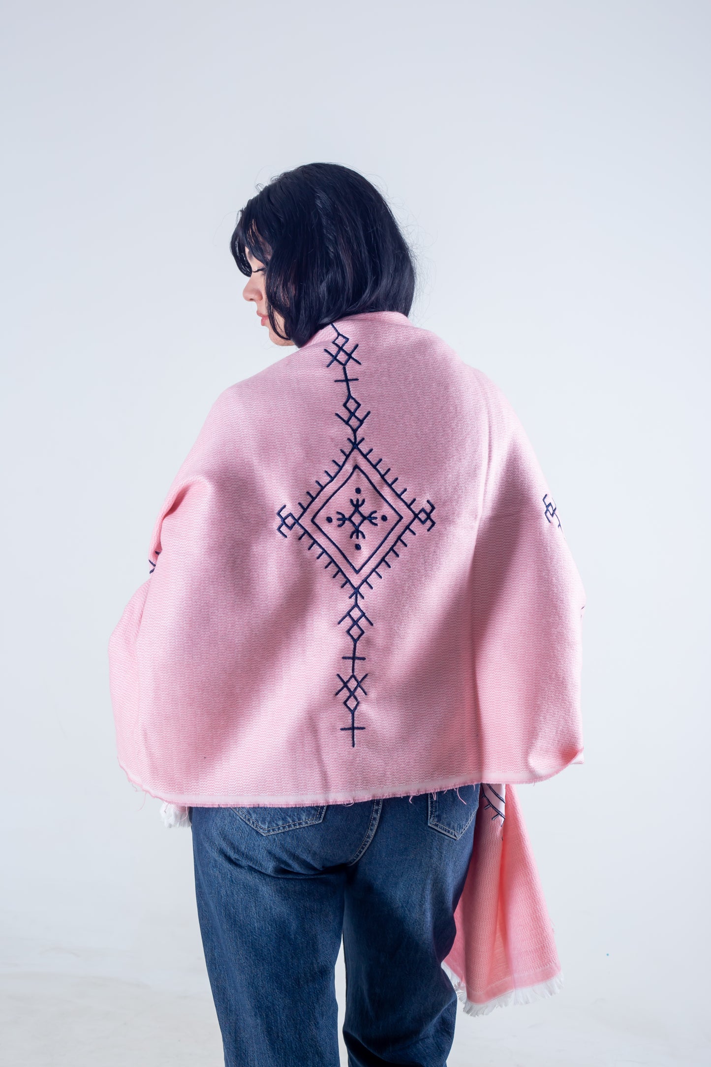 Shawl pink