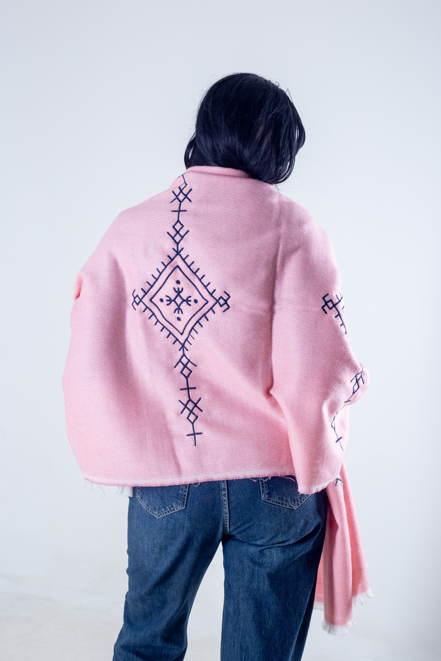 Shawl pink