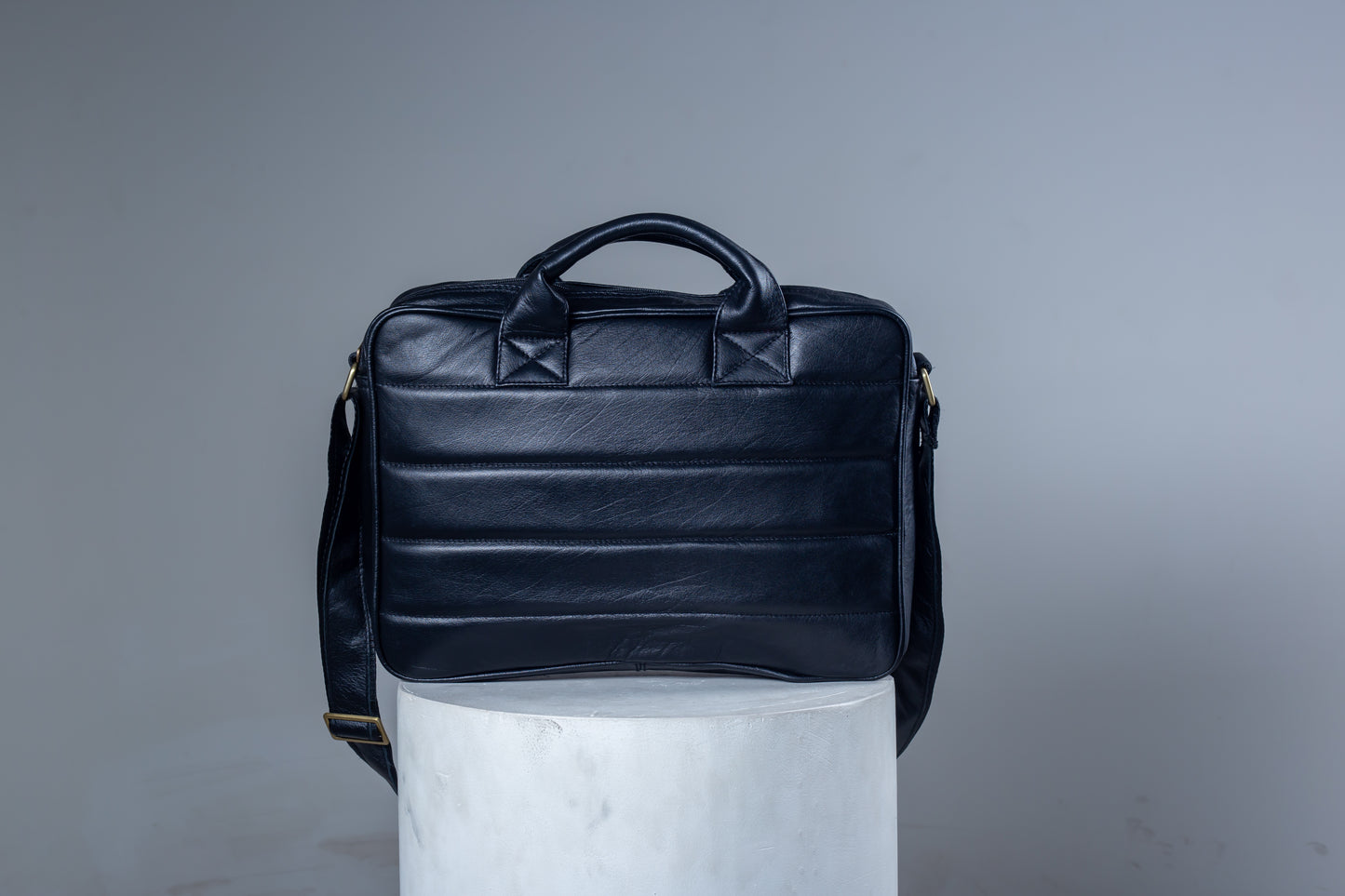 Black laptop bag
