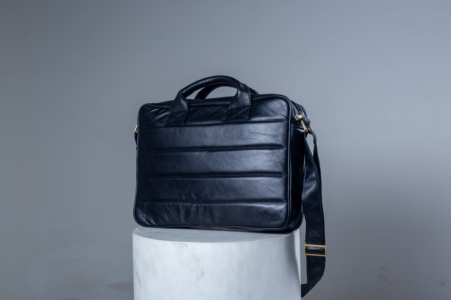 Black laptop bag