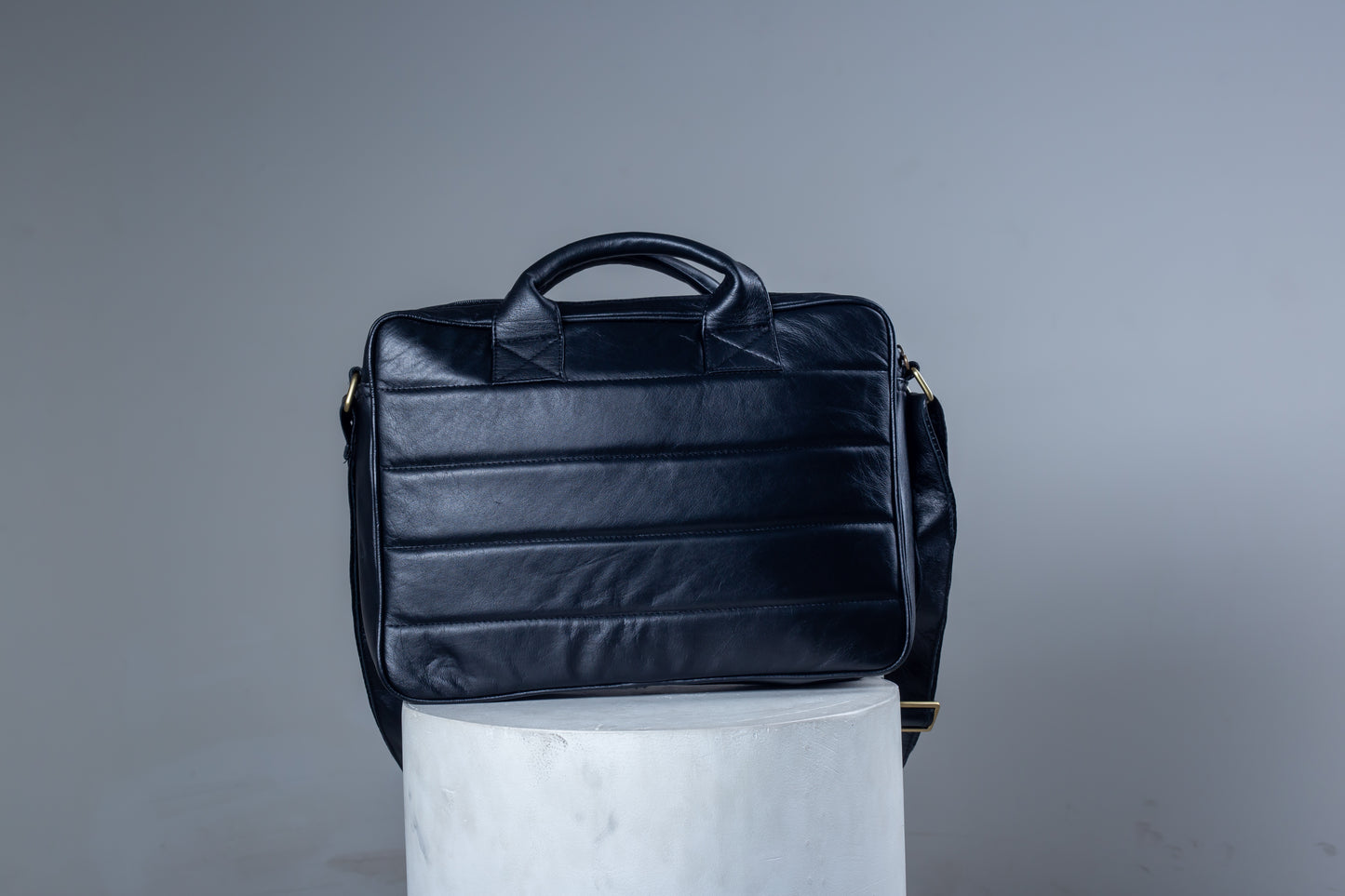 Black laptop bag