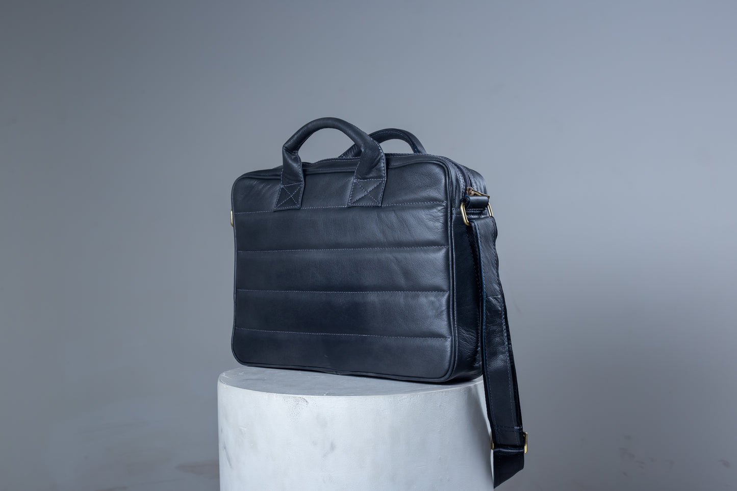 Black laptop bag