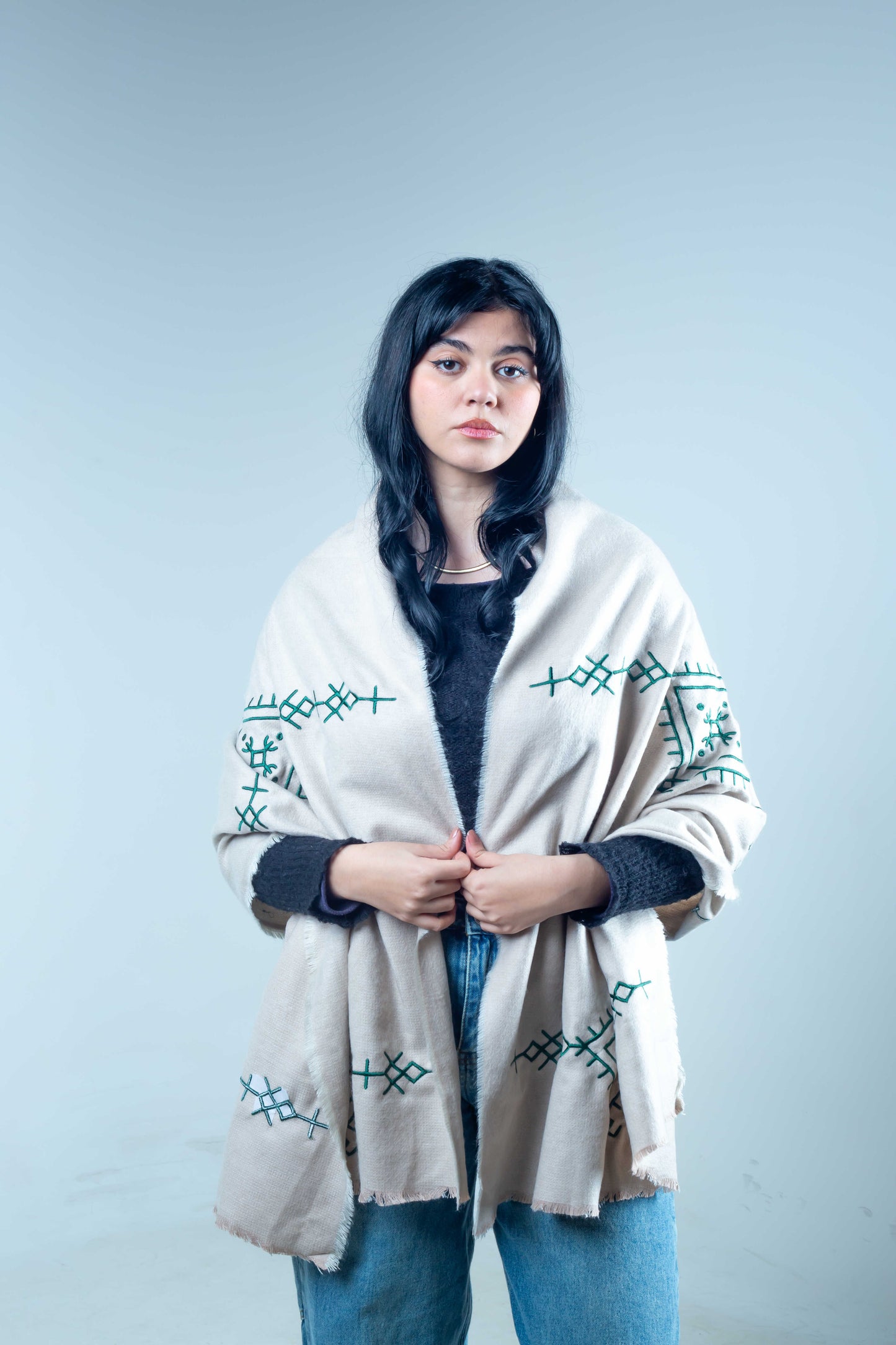 Shawl Off-white