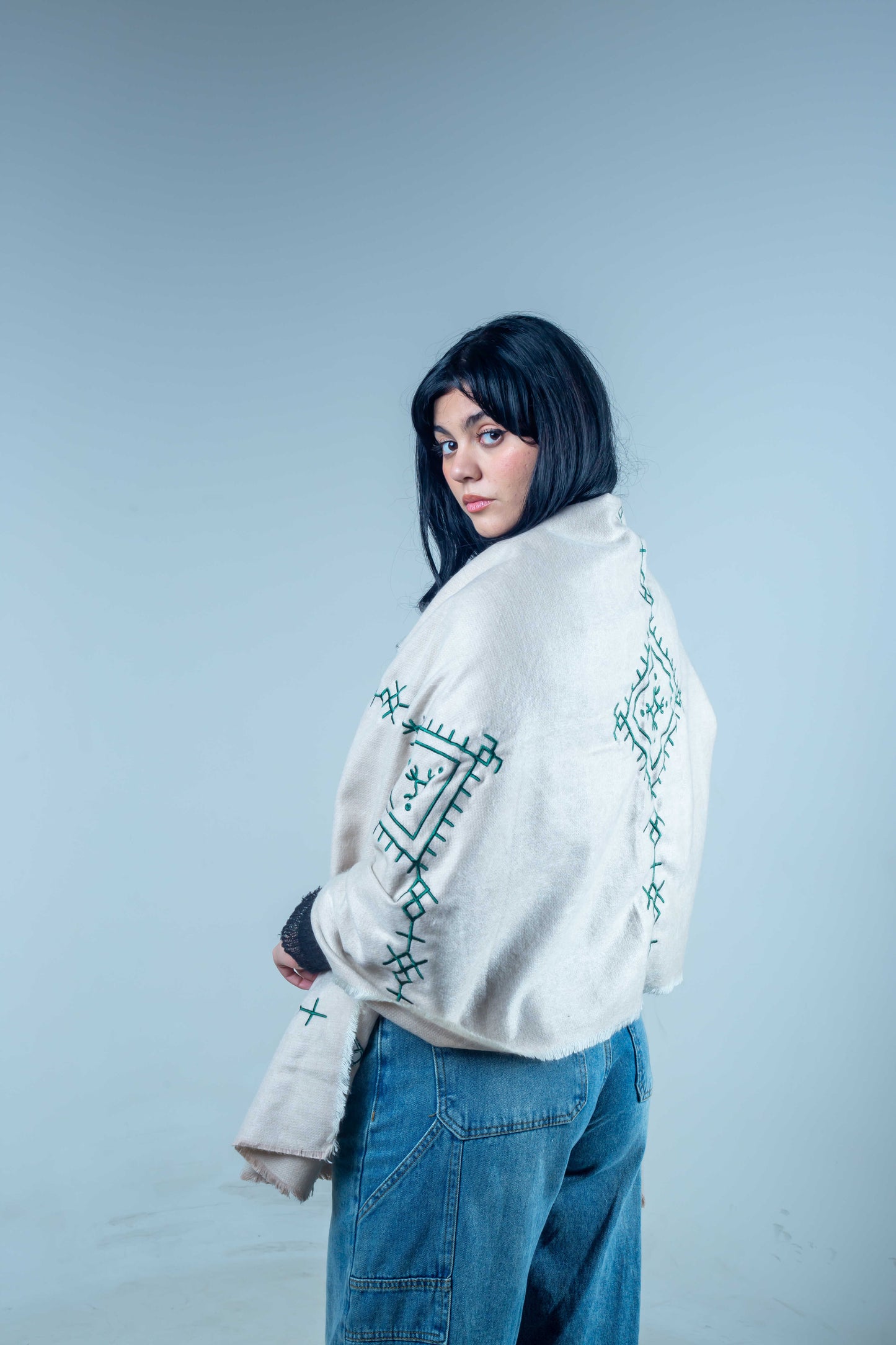 Shawl Off-white