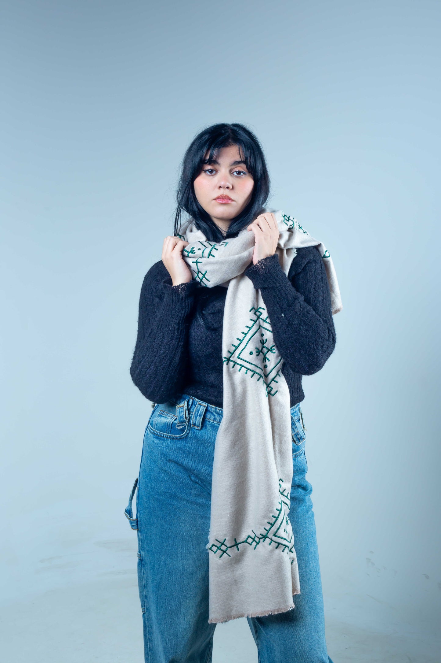 Shawl Off-white