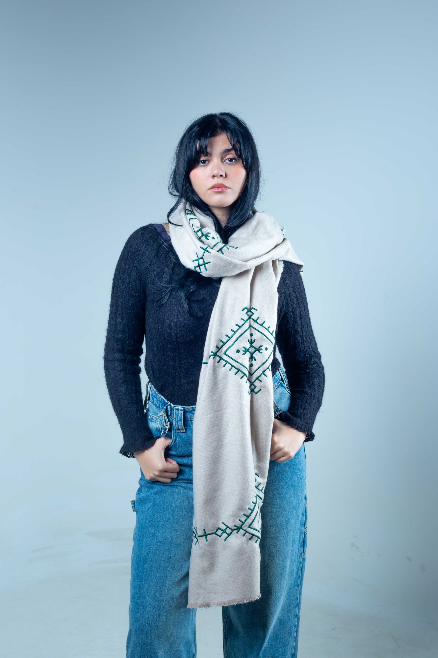 Shawl Off-white