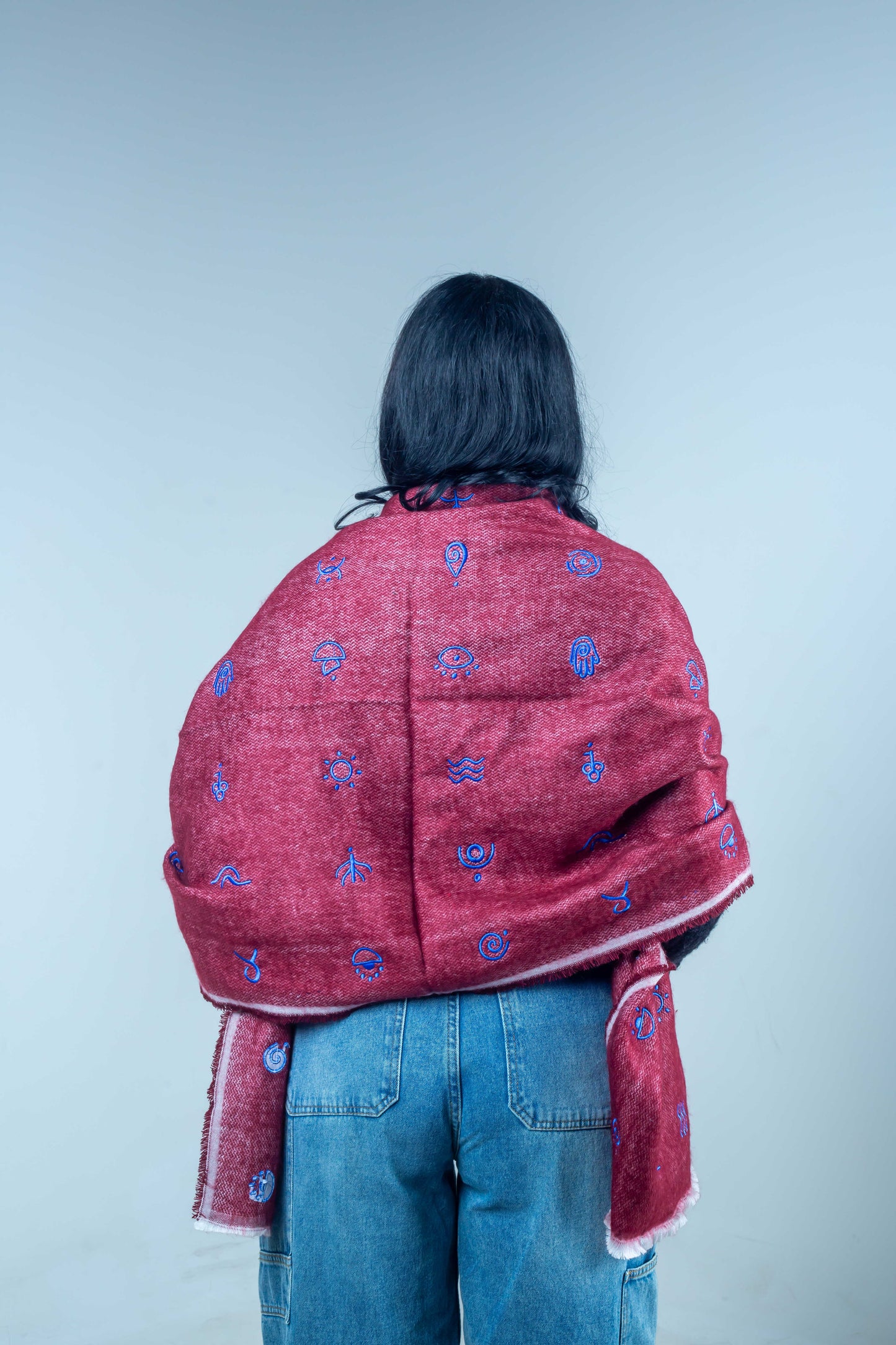 Shawl Red