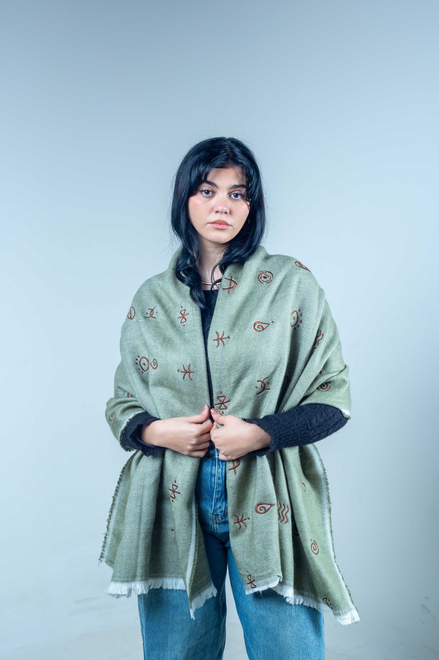 Shawl Green