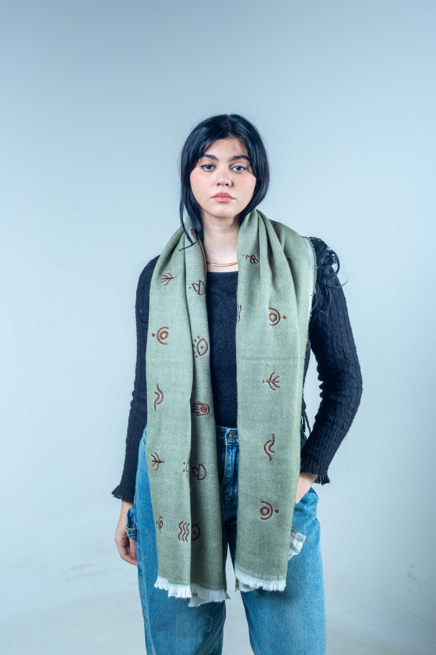 Shawl Green