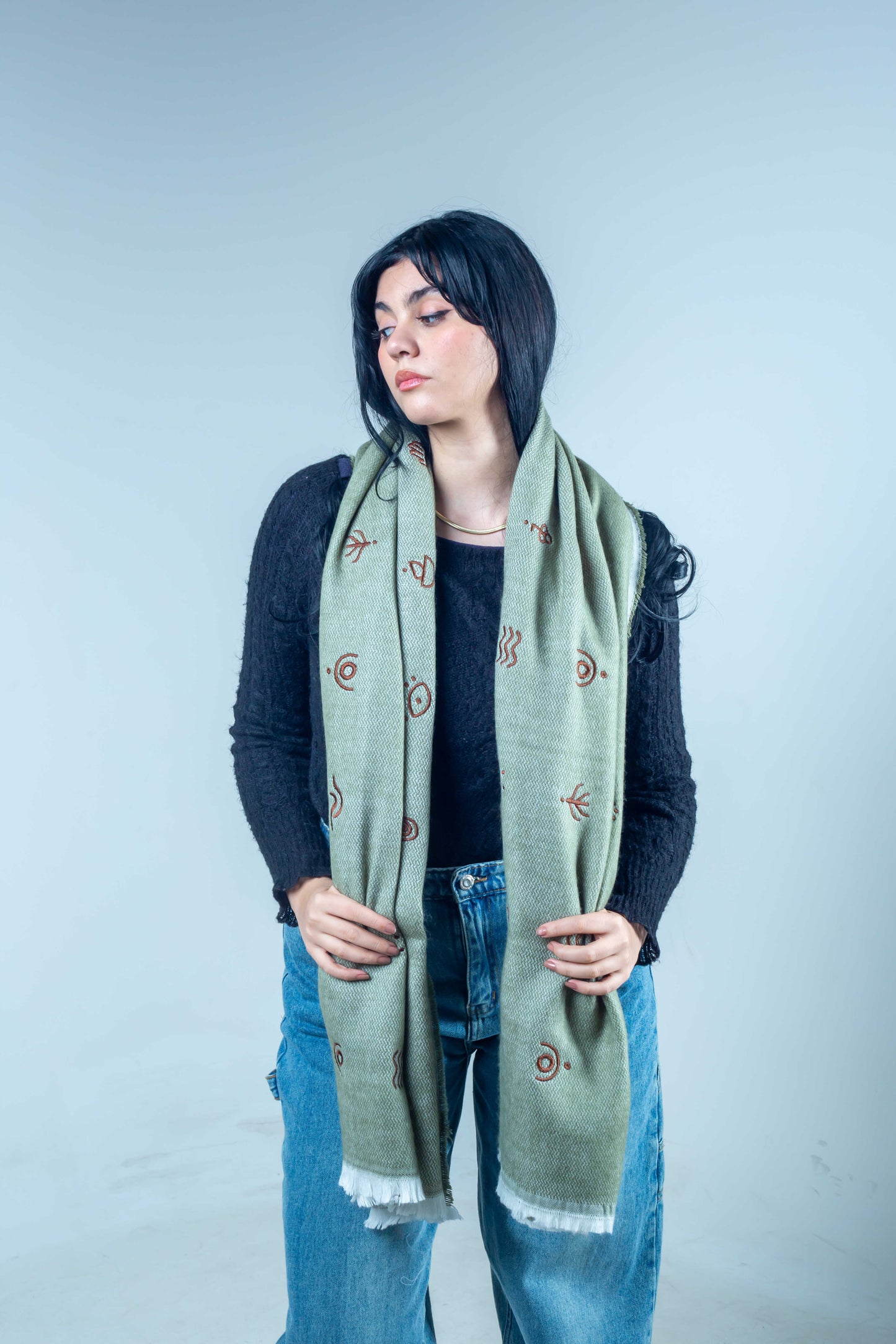 Shawl Green