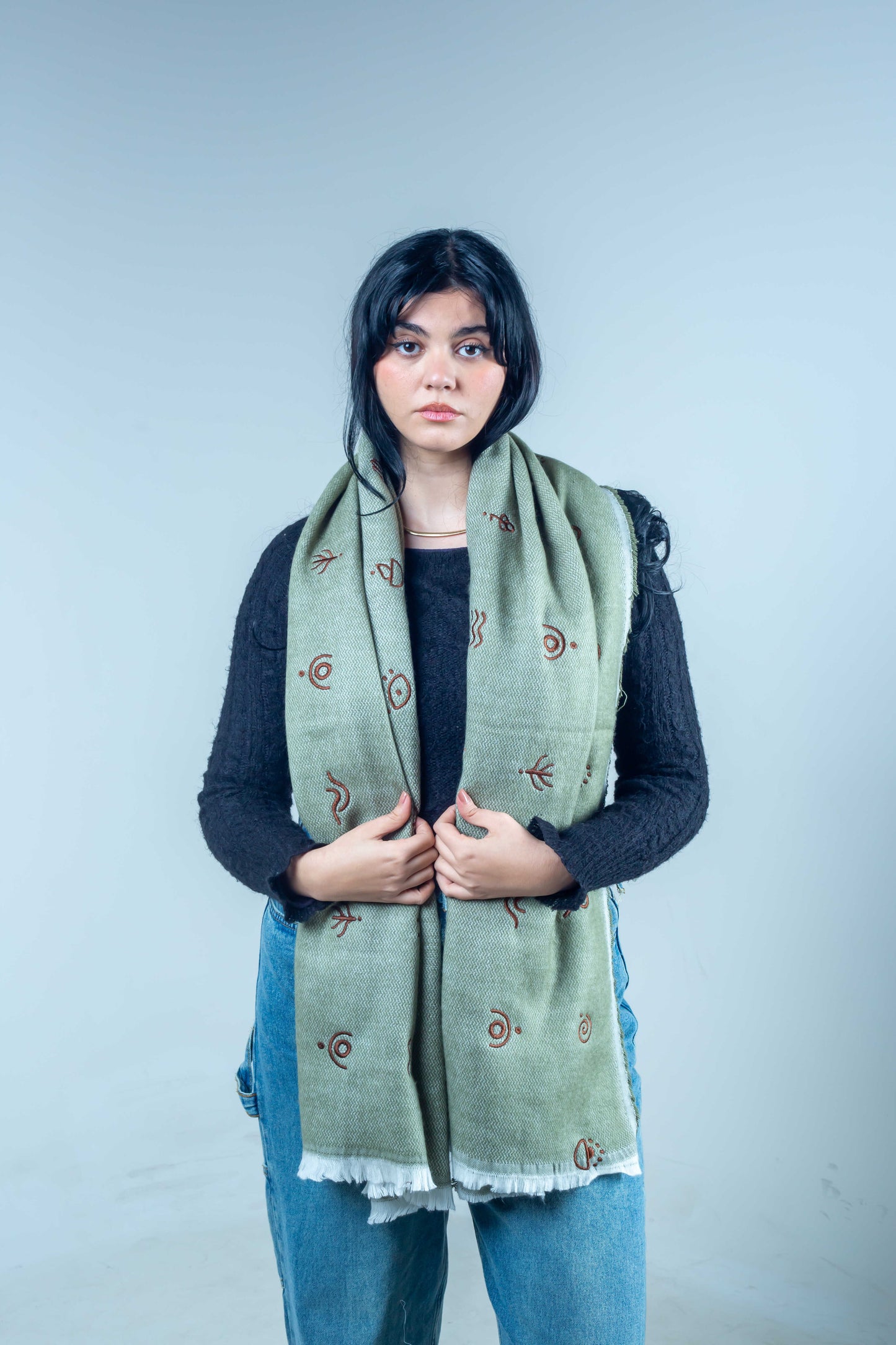 Shawl Green