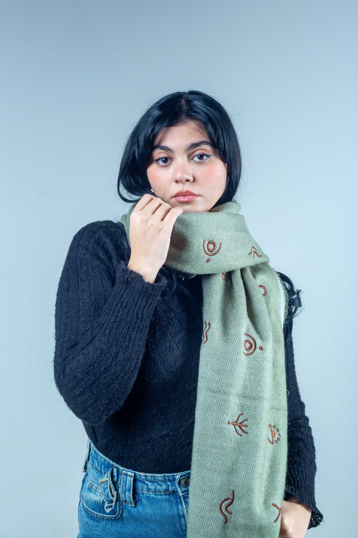 Shawl Green