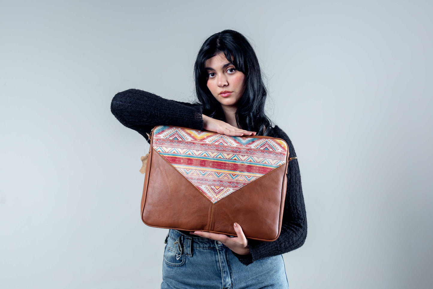 Large laptop bag Havana