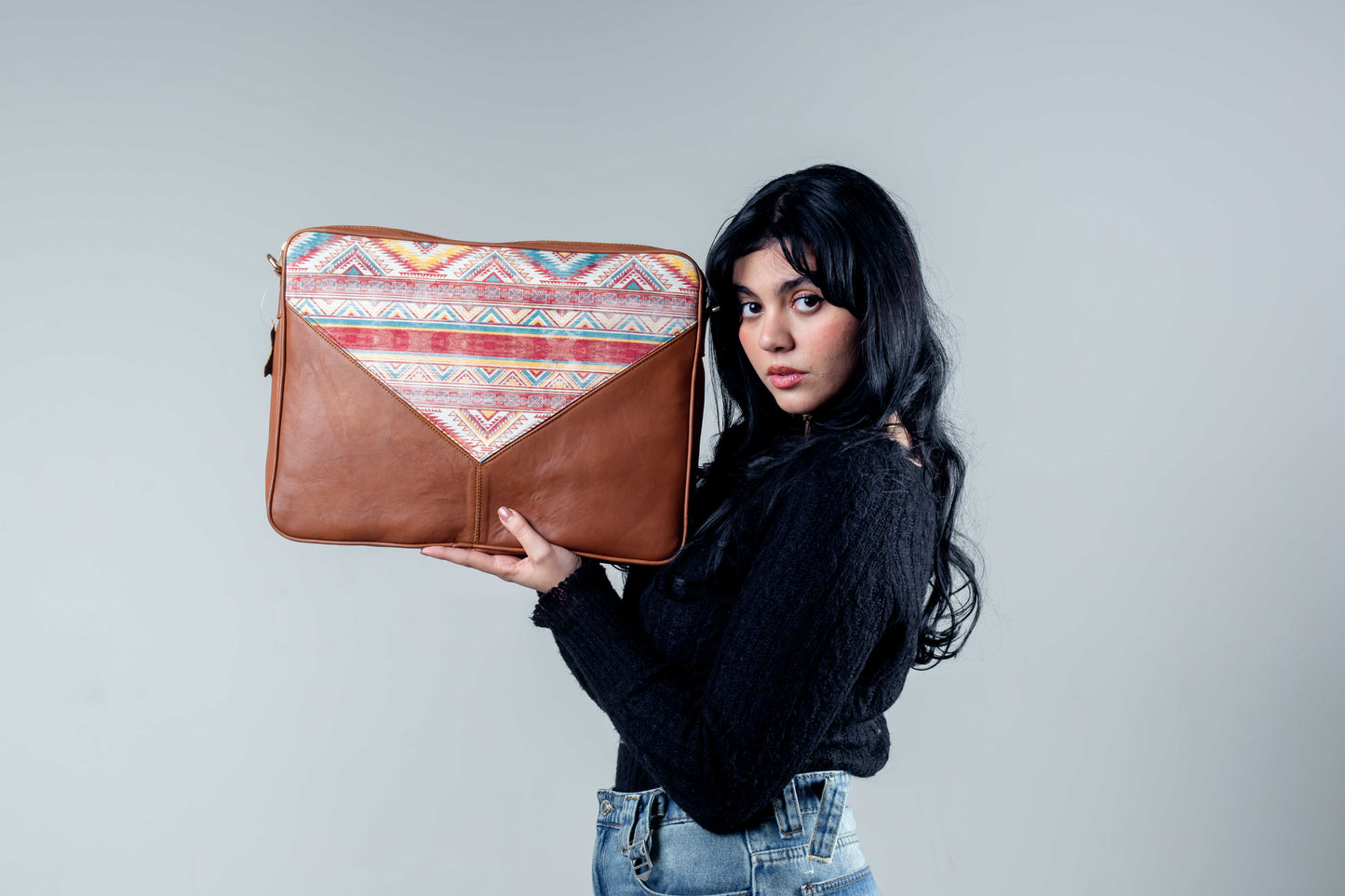 Large laptop bag Havana